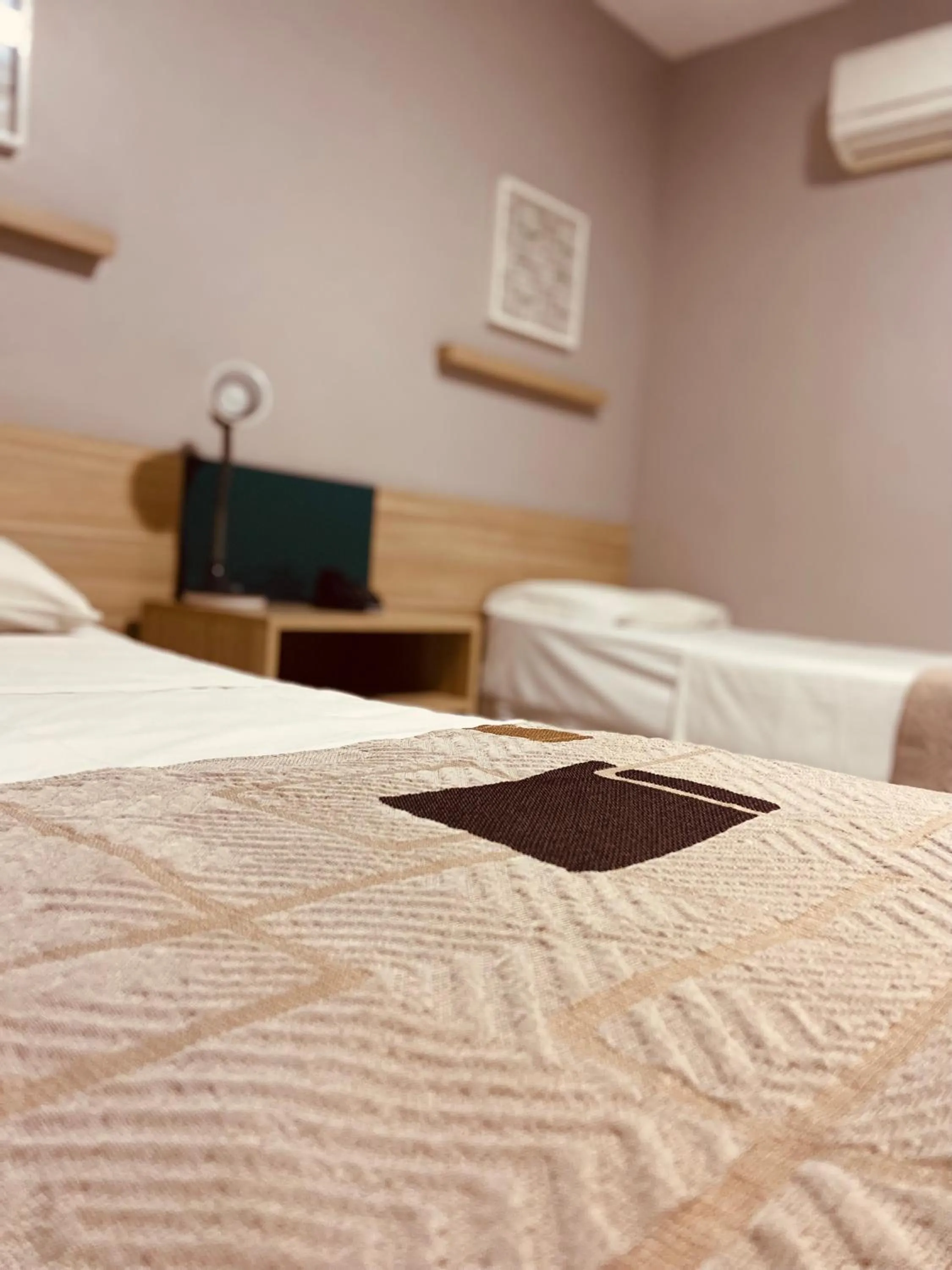 Bed in Hotel Enseada Boa Viagem