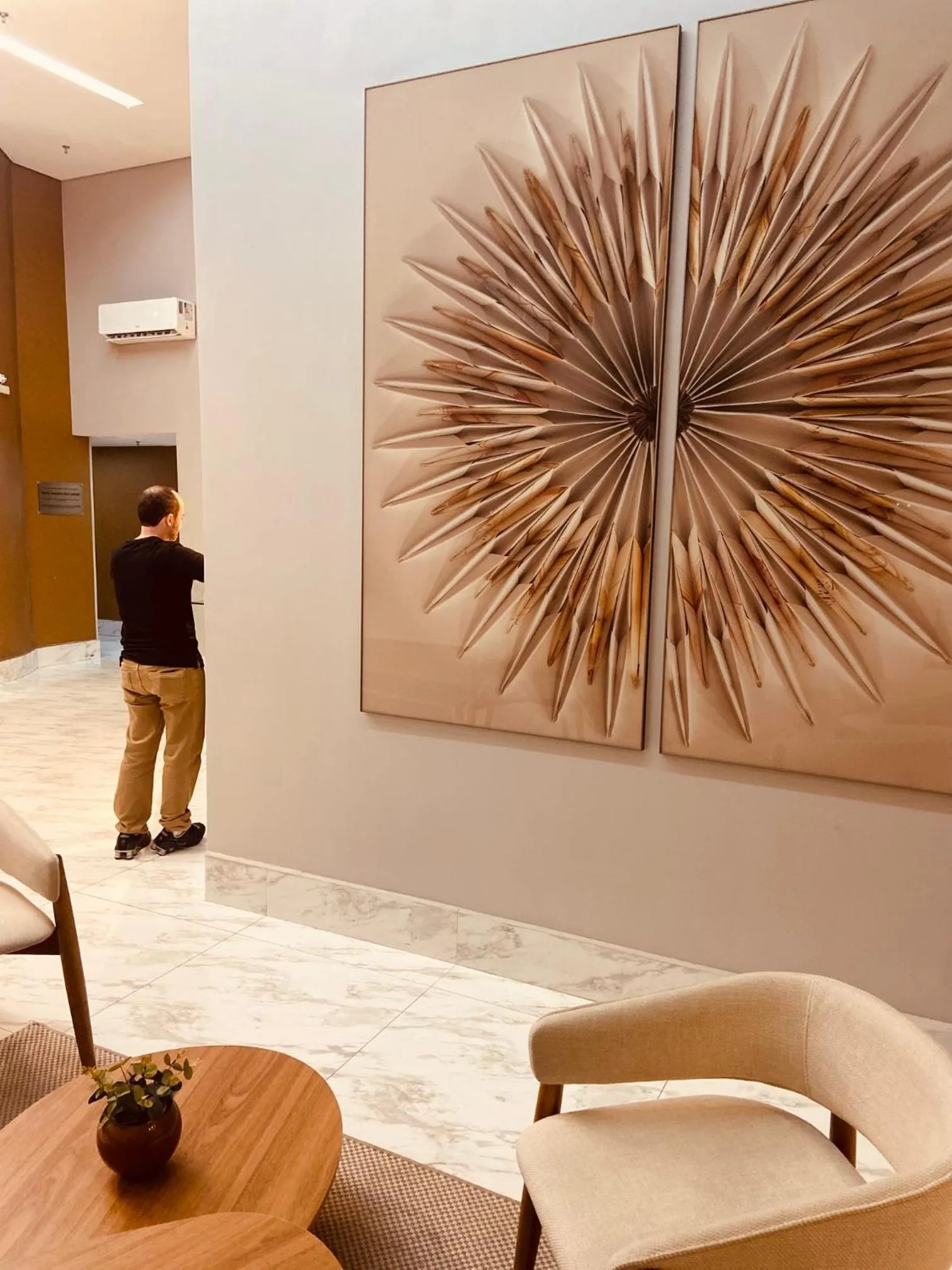 Communal lounge/ TV room in Hotel Enseada Boa Viagem