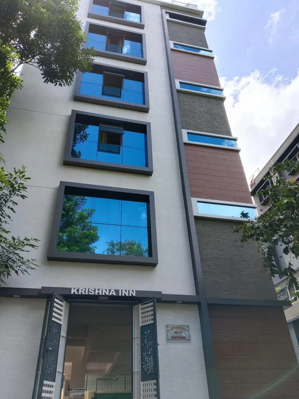 Property building in Krishna Inn