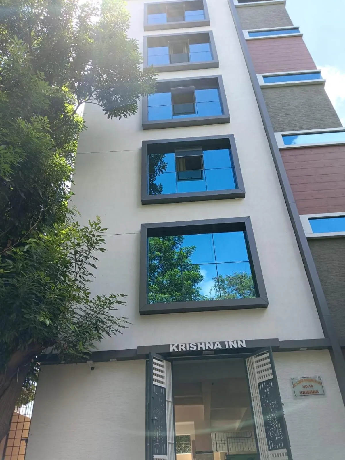 Property building in Krishna Inn