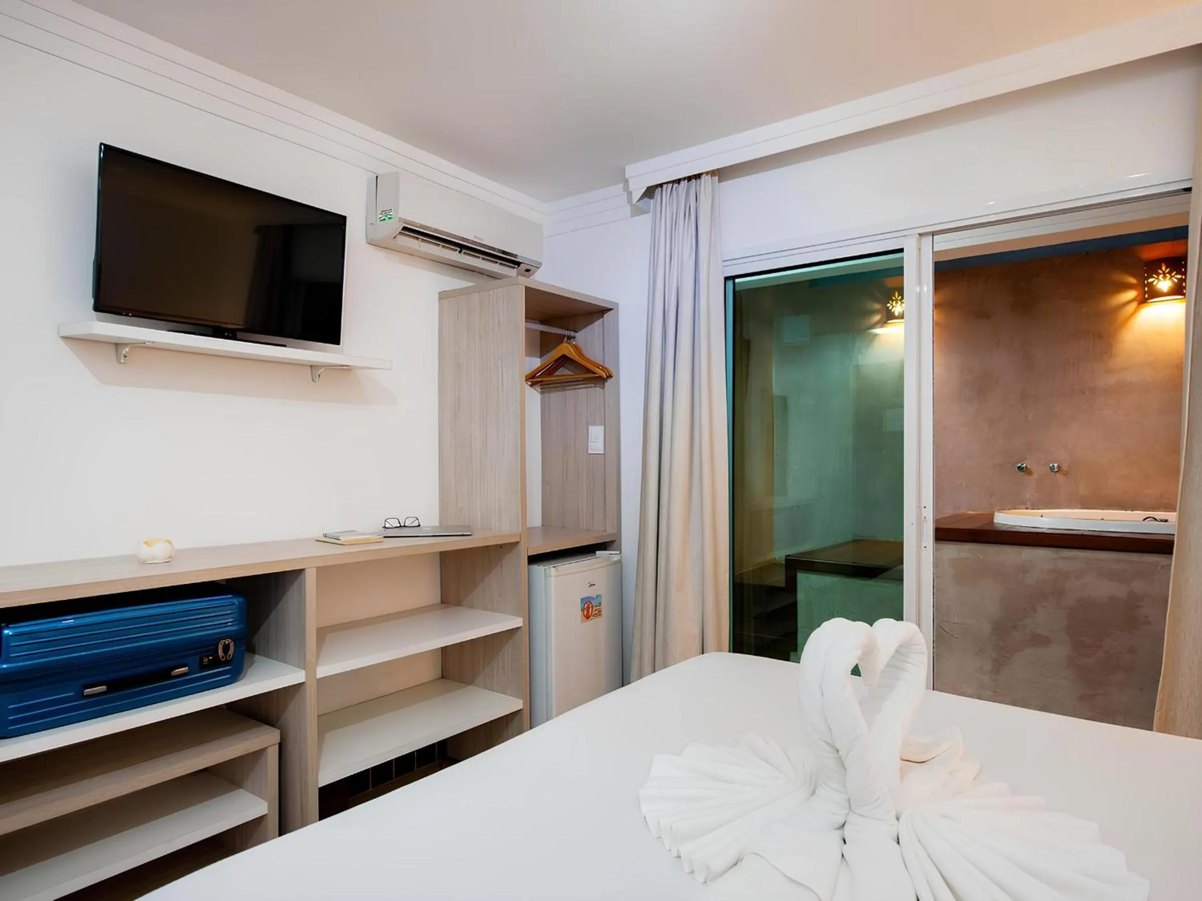 Bed in Pousada Bahia Inn