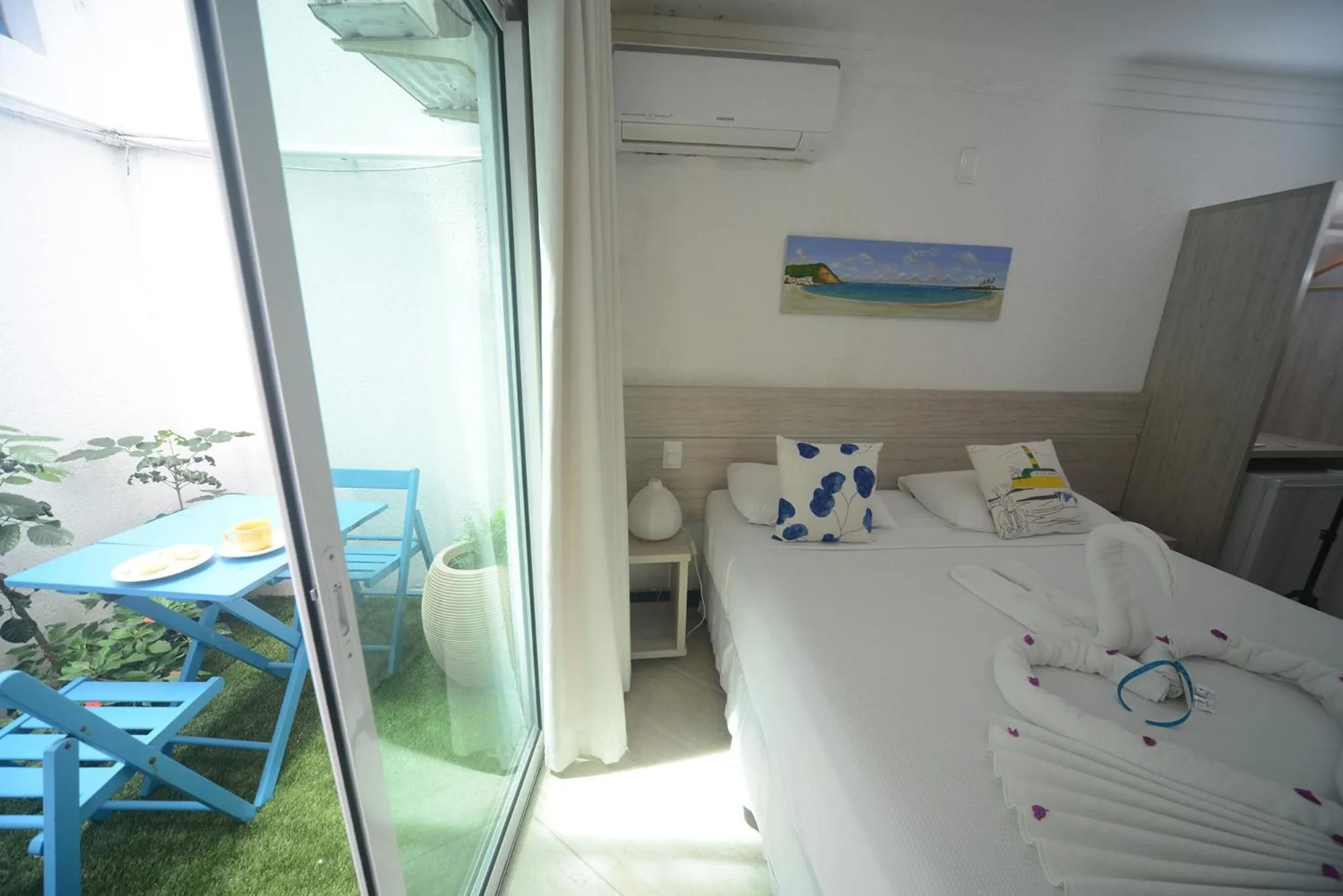 Bed in Pousada Bahia Inn