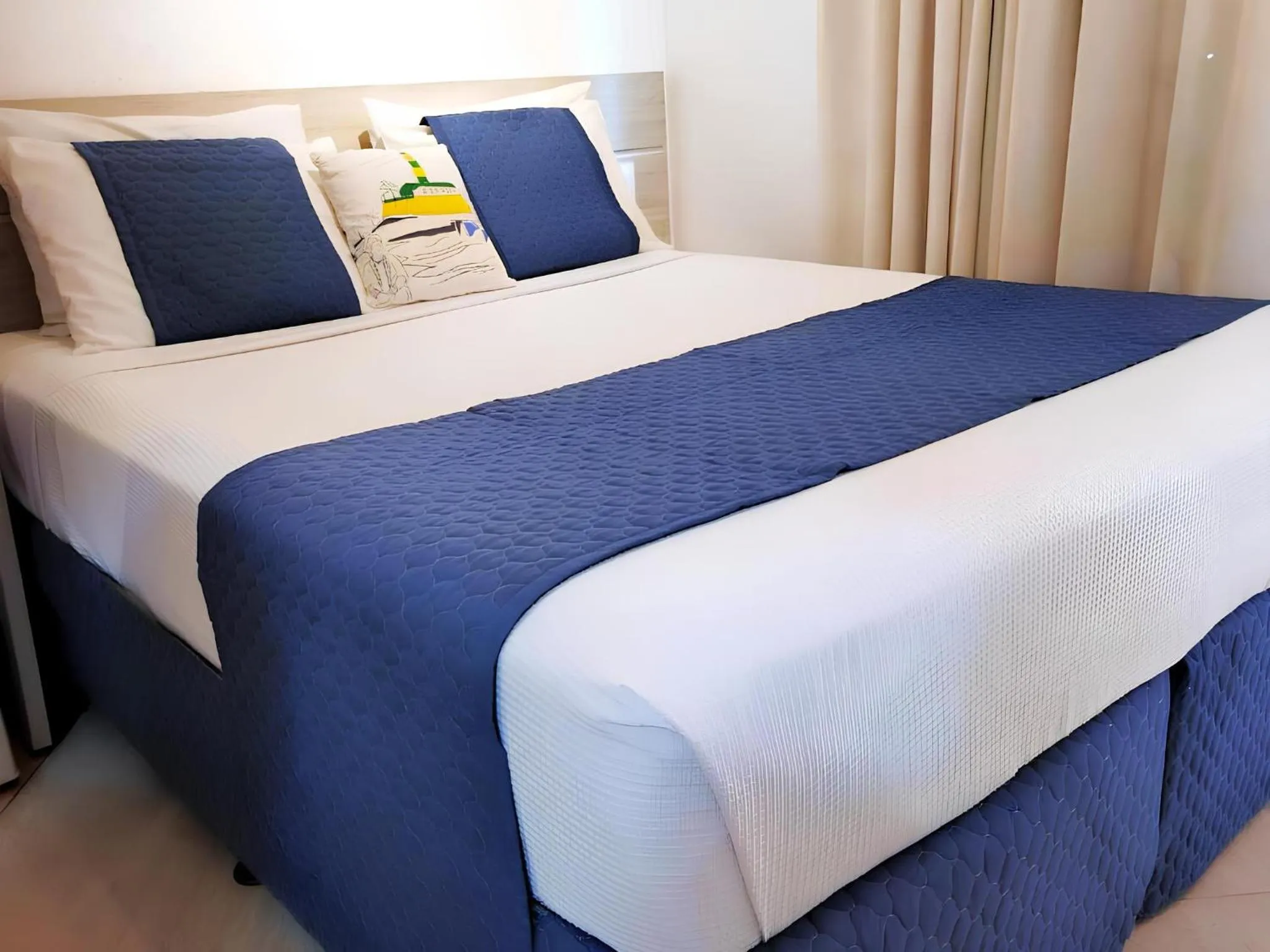 Bed in Pousada Bahia Inn