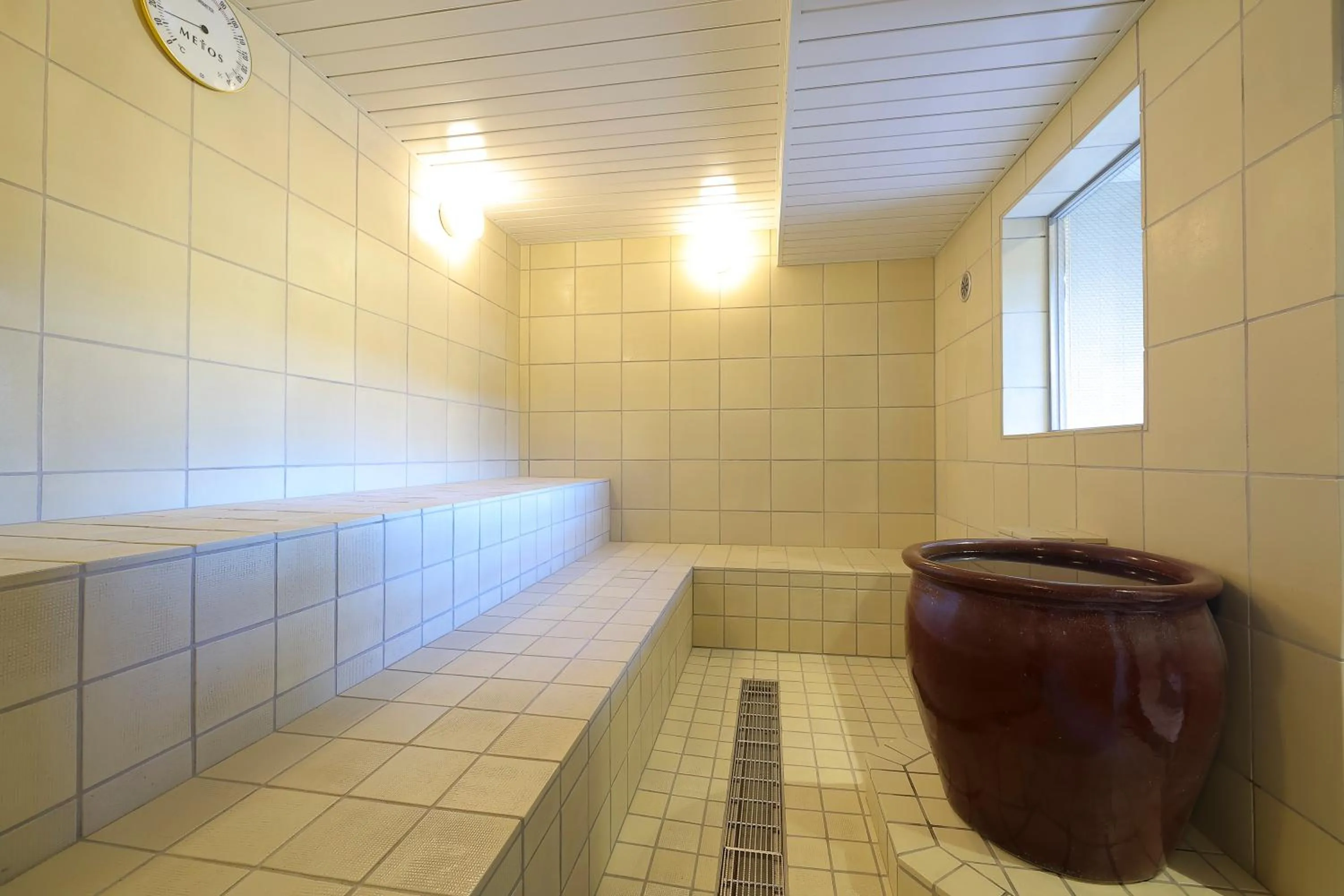 Sauna in Sauna & Capsule Hotel Rumor Plaza