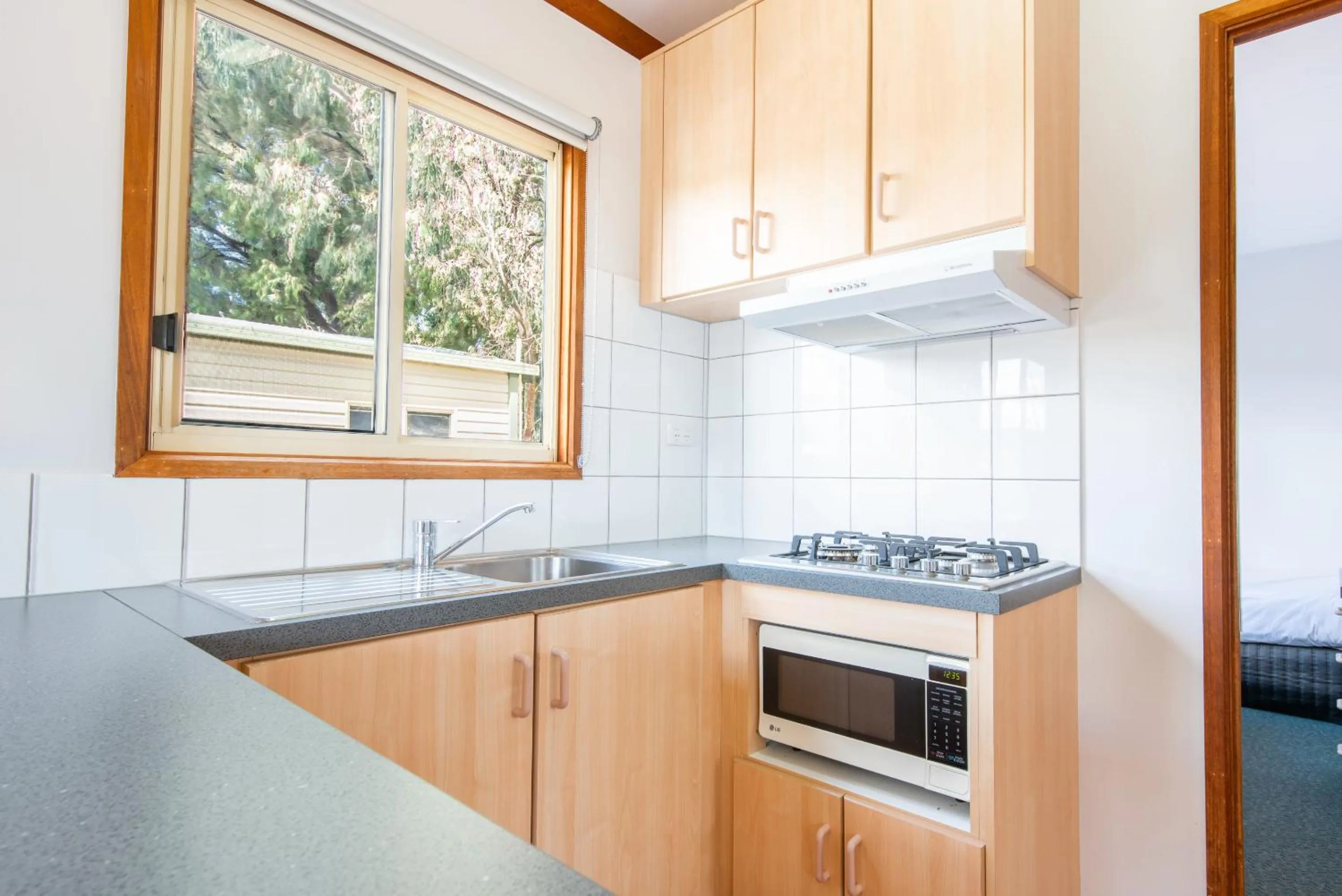 Kitchen or kitchenette in Echo Holiday Parks - Naracoorte