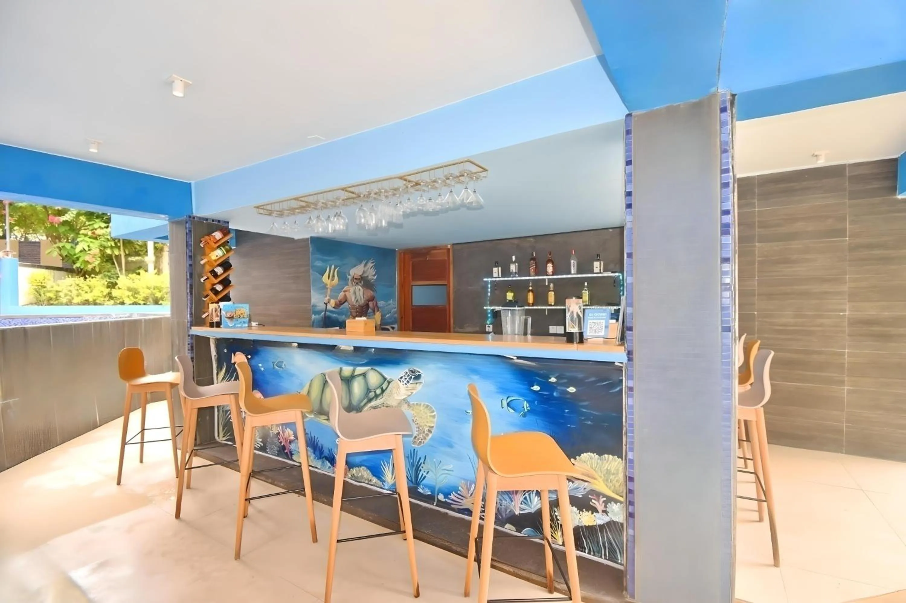 Lounge or bar in OSEIDON HOTEL BORACAY