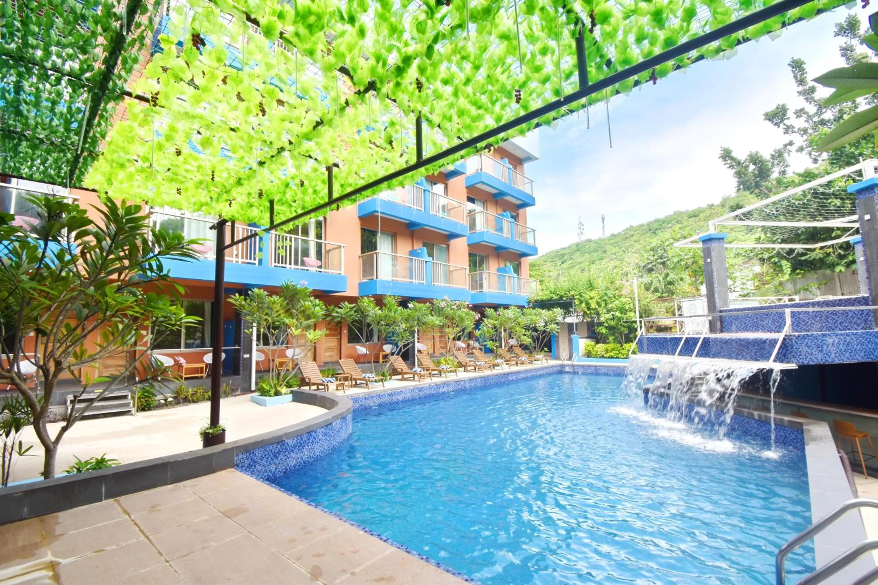 Garden view in OSEIDON HOTEL BORACAY