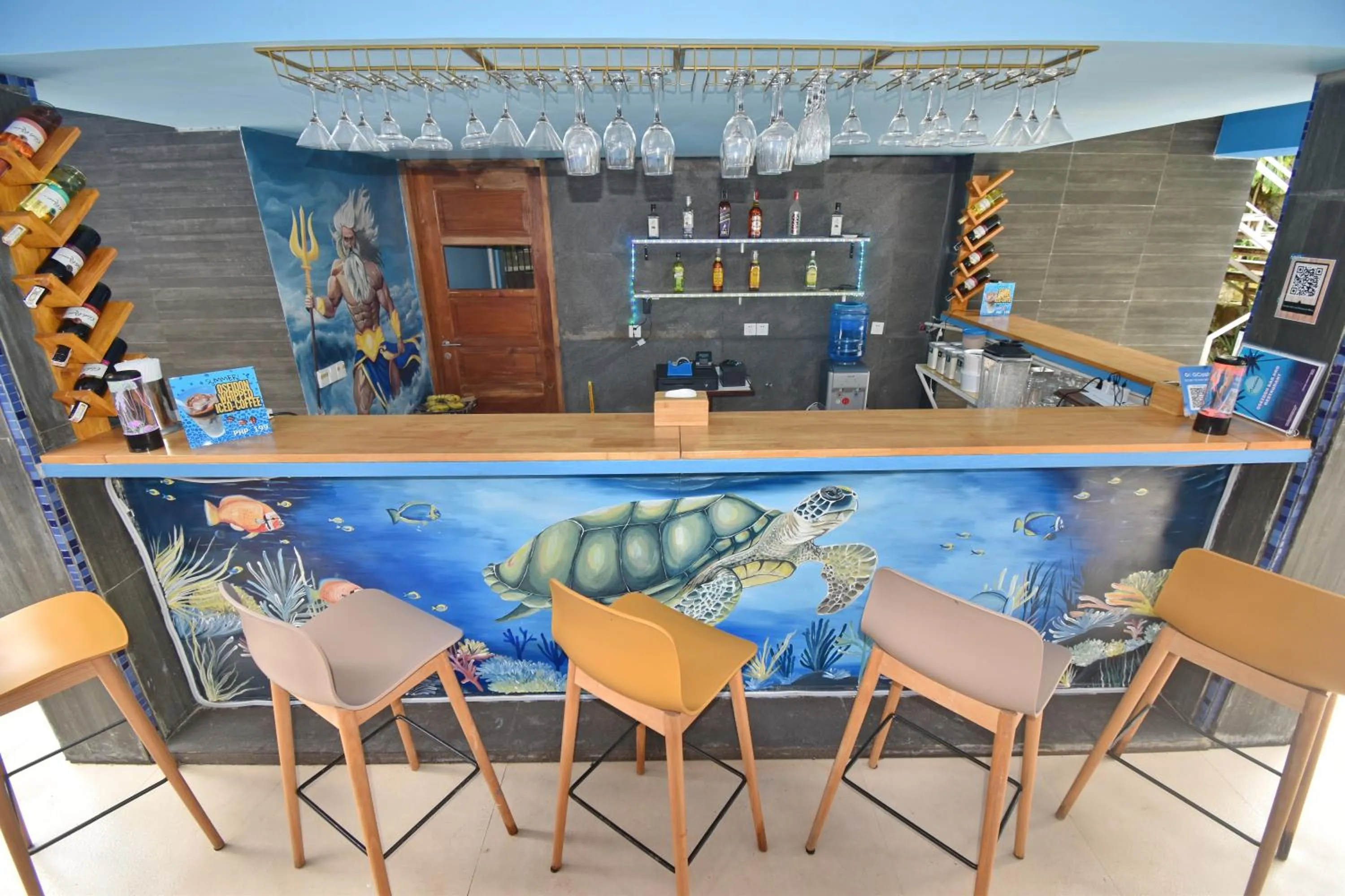 Lounge or bar in OSEIDON HOTEL BORACAY