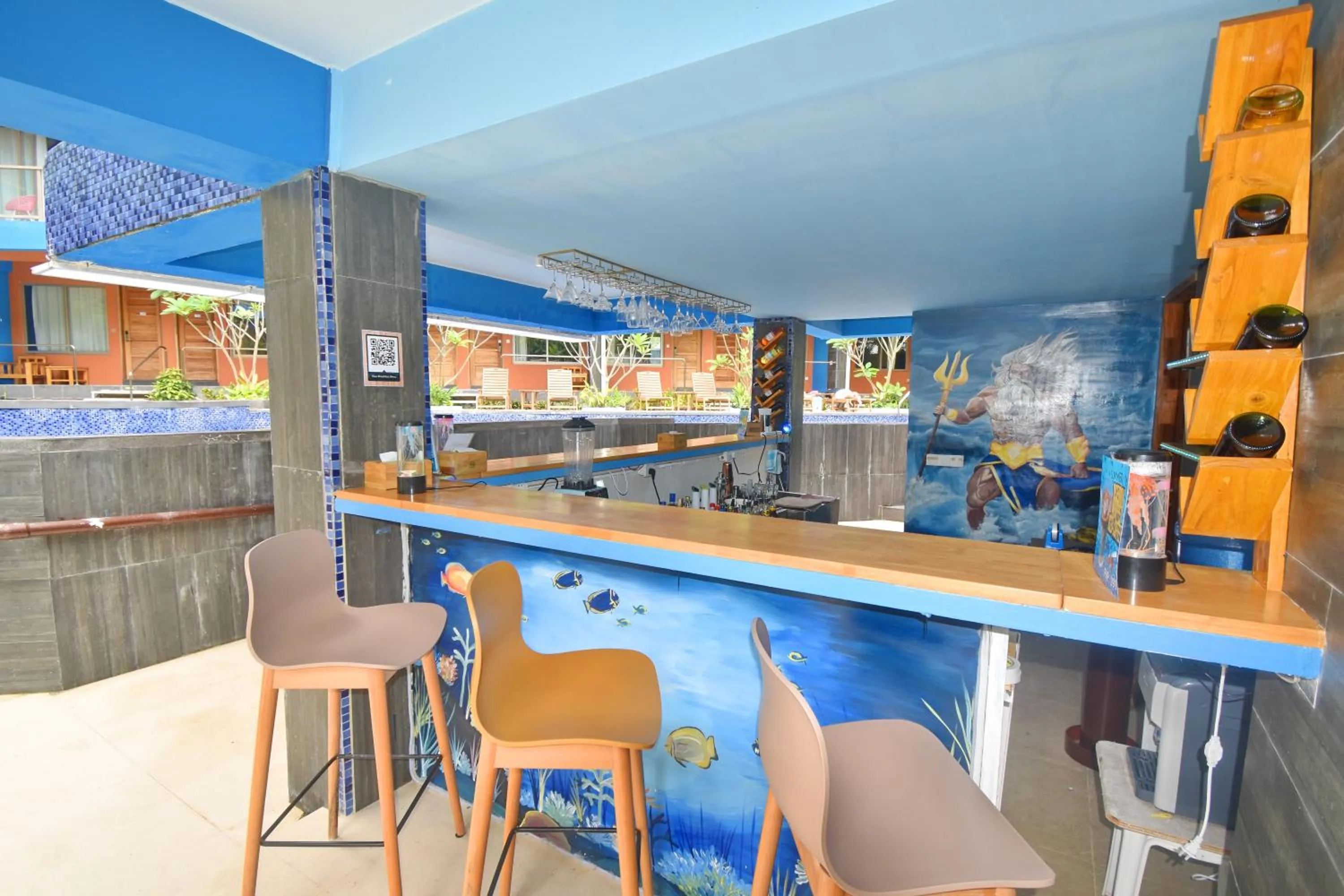 Lounge or bar in OSEIDON HOTEL BORACAY