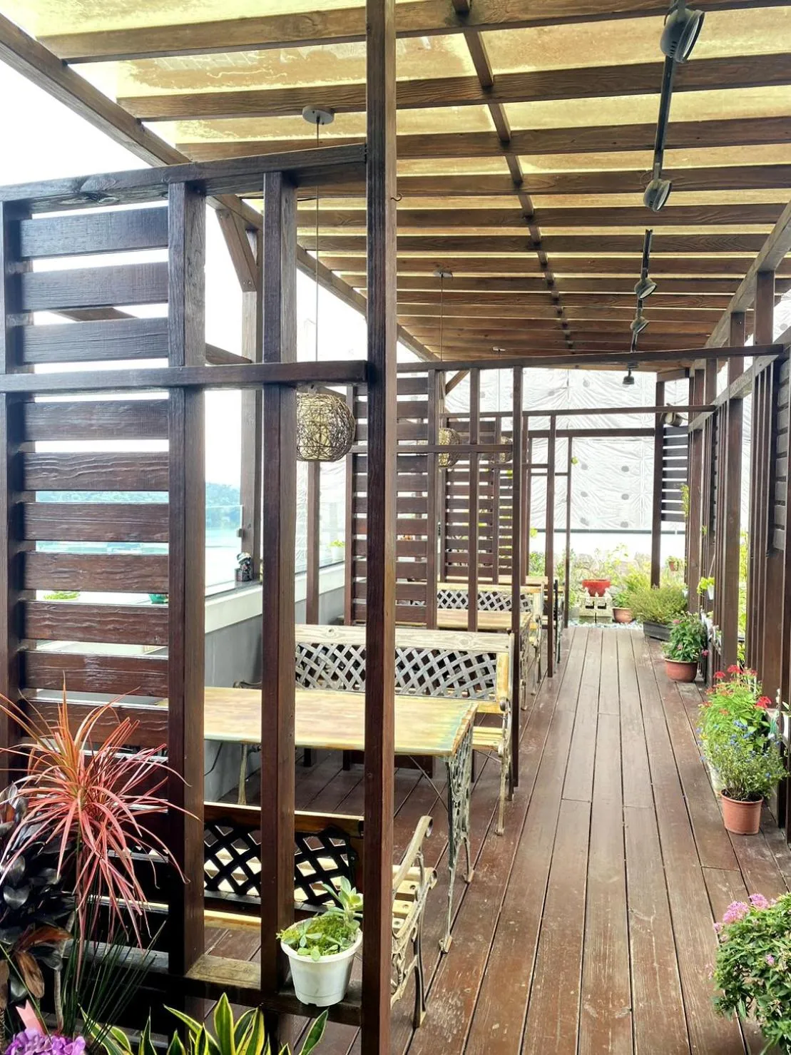 Garden view in Cherry Feast Resort