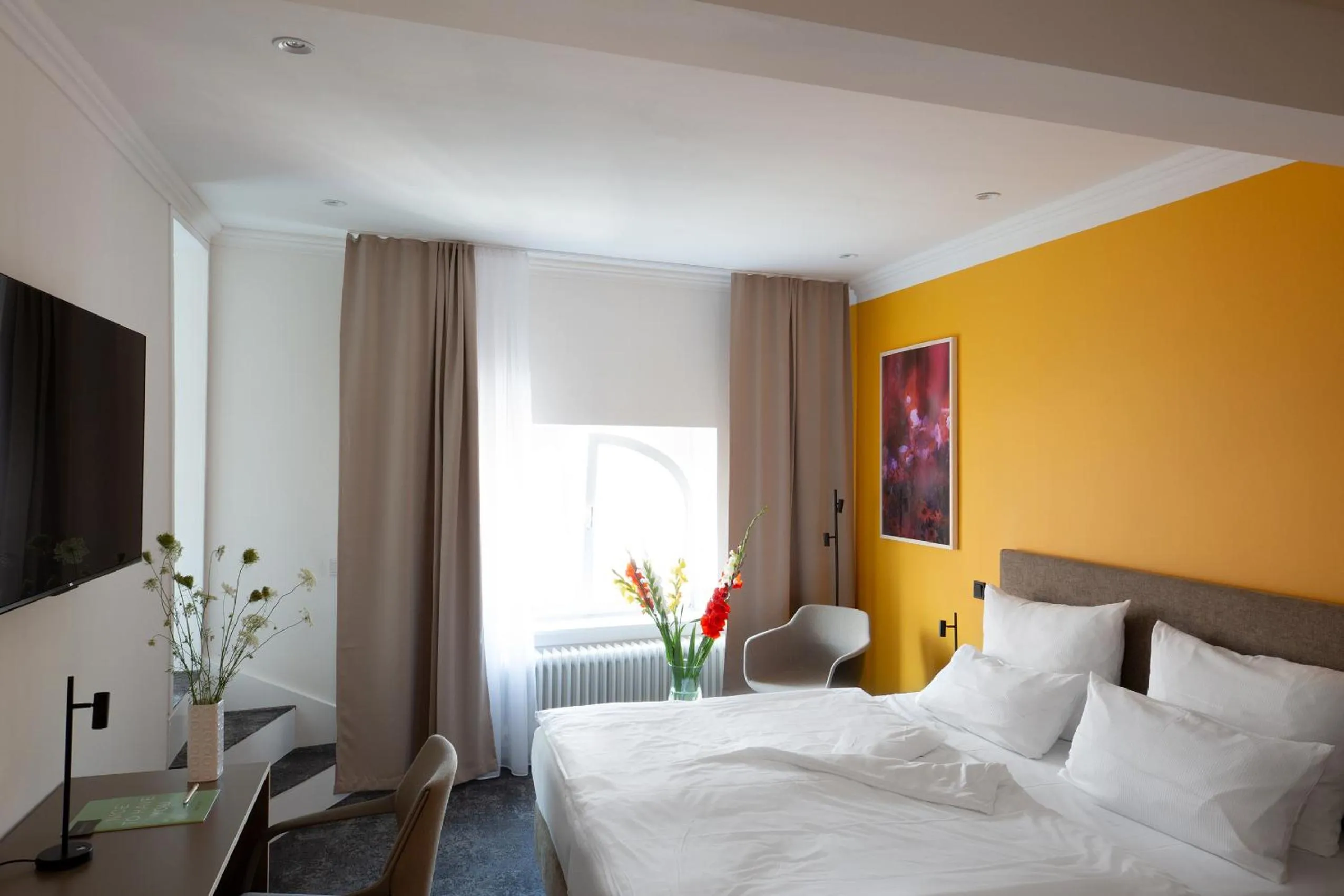 Bed in Hotel Kredell