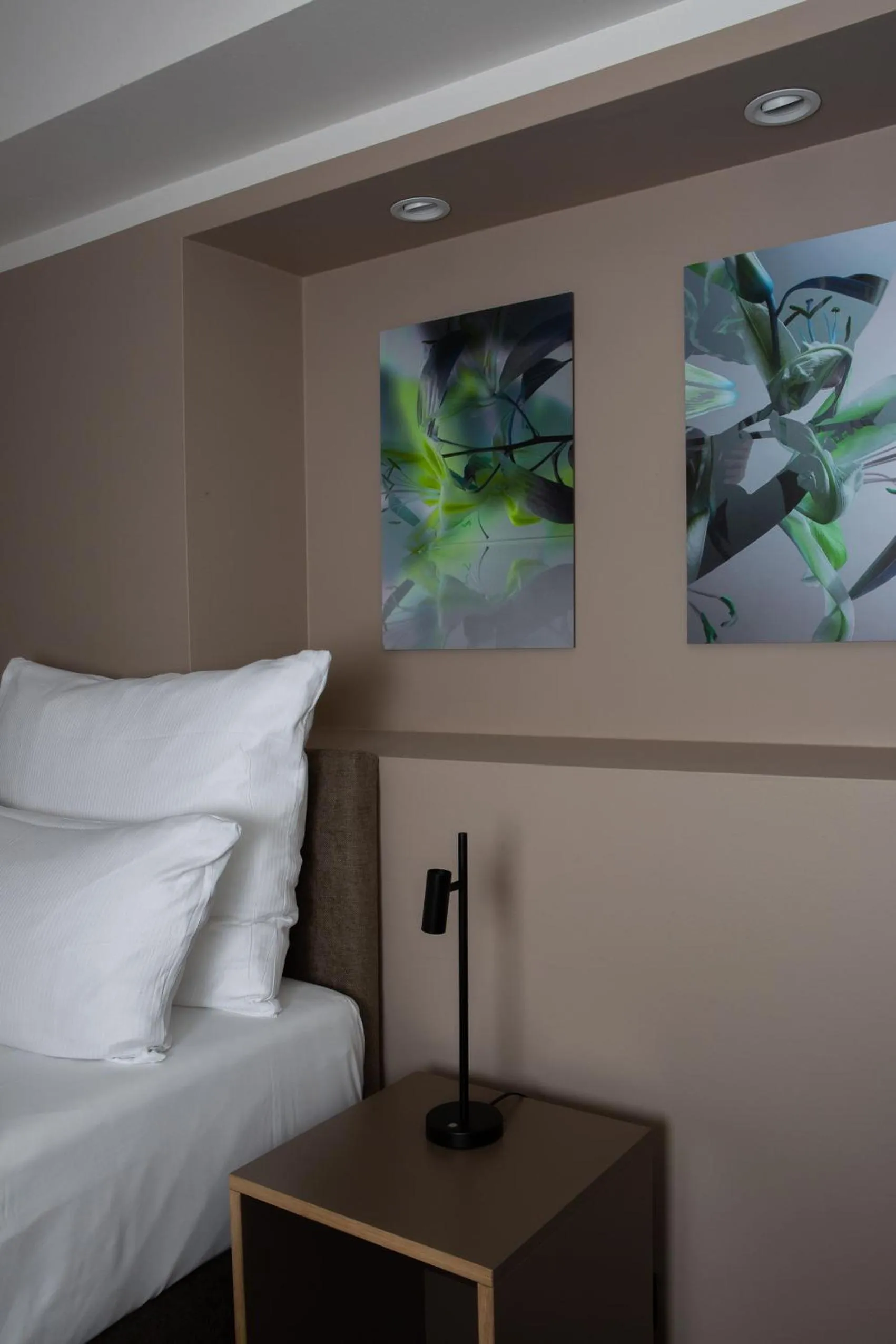 Decorative detail, Bed in Hotel Kredell