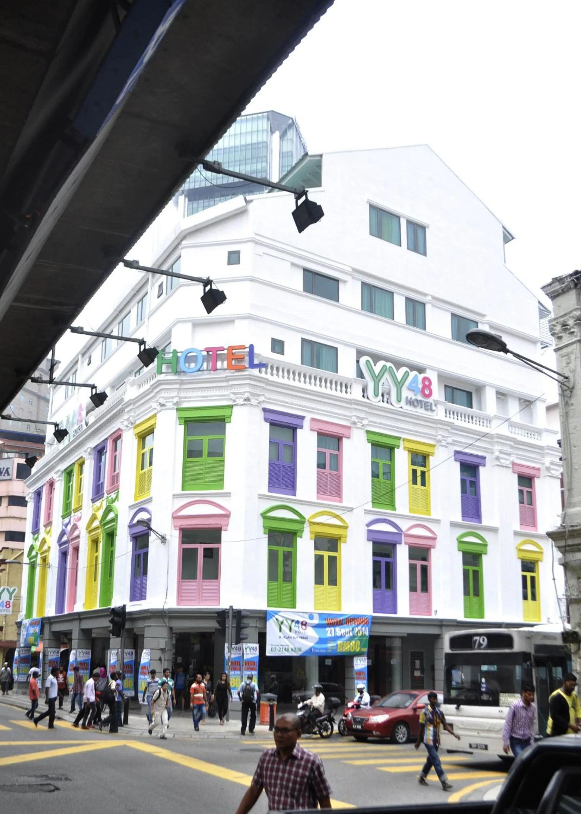 Facade/entrance in YY48 Hotel 2 Mins Walk From Masjid Jamek LRT Station