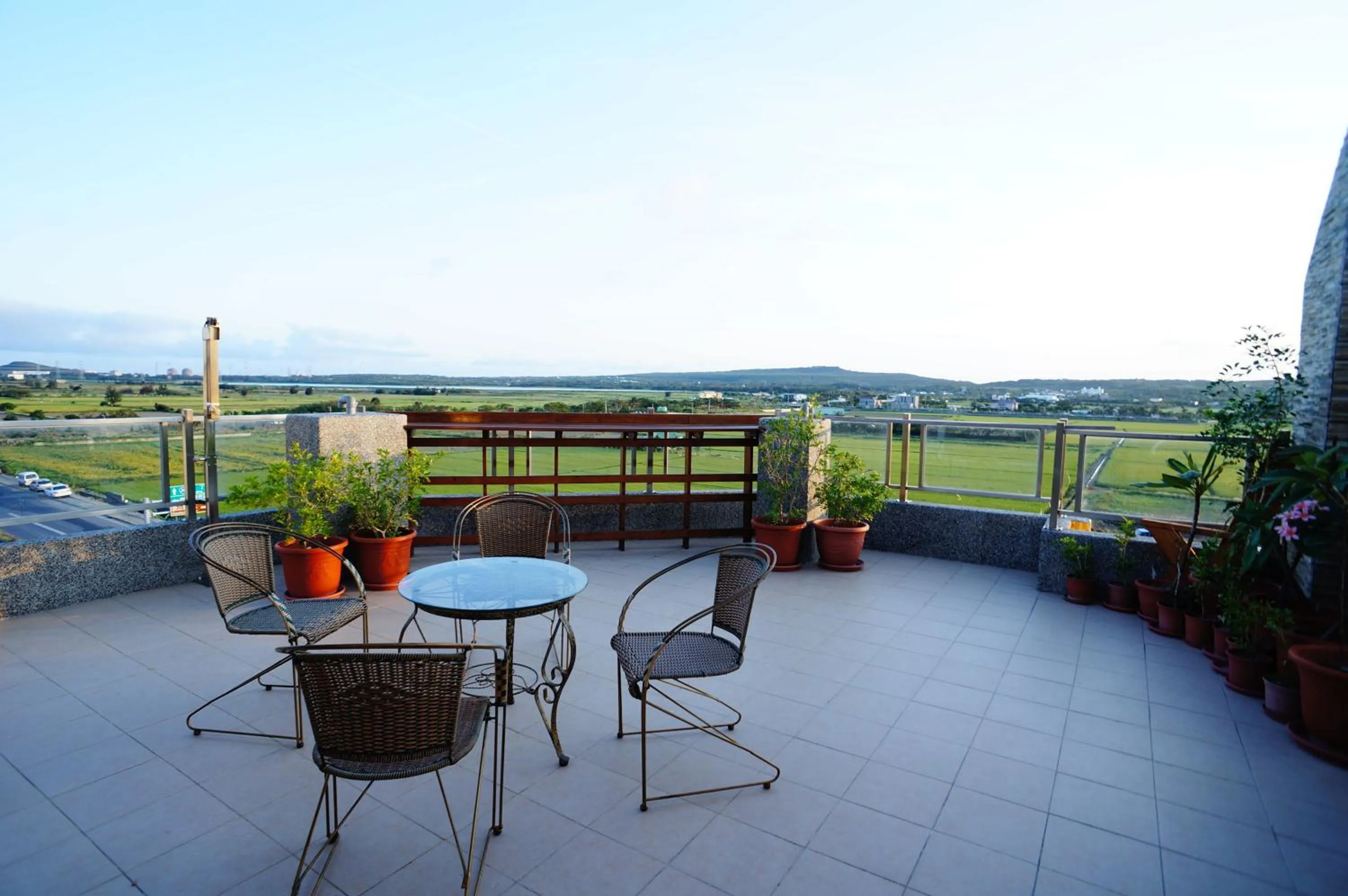 Balcony/Terrace in Green Yard B&B