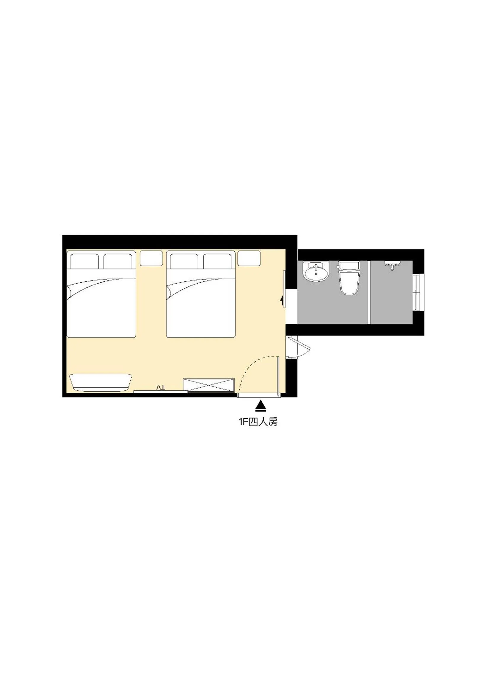 Floor plan in Sommer 19 B&B