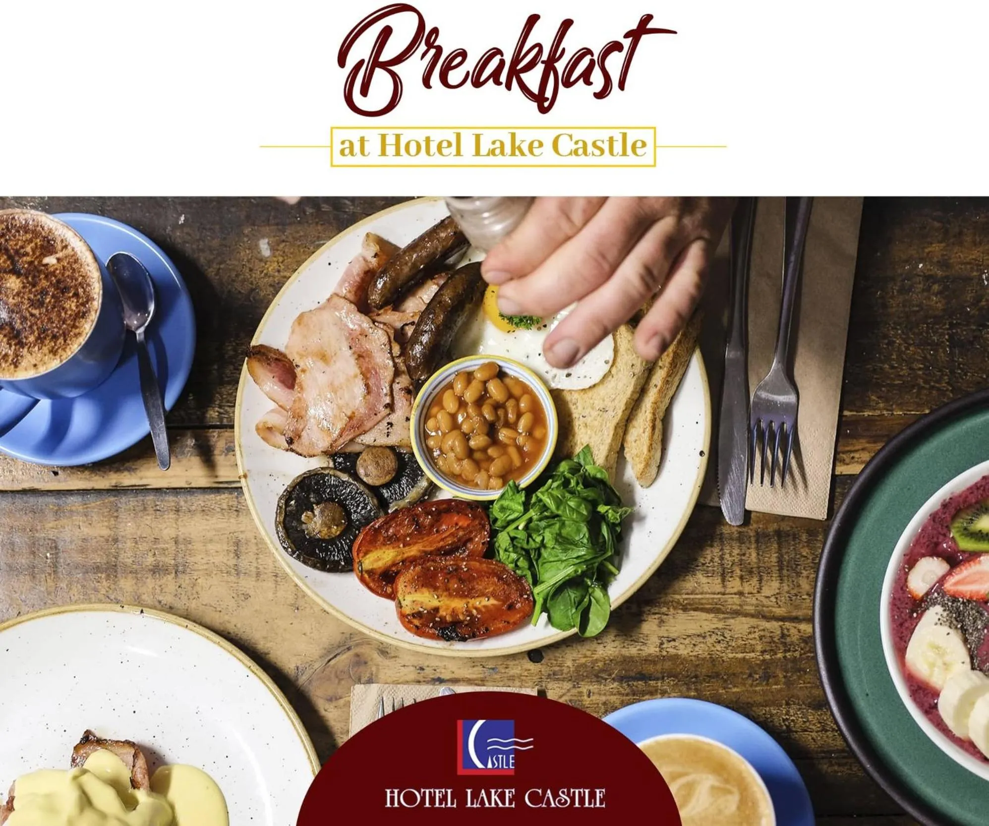 Breakfast in HOTEL LAKE CASTLE - Parkview