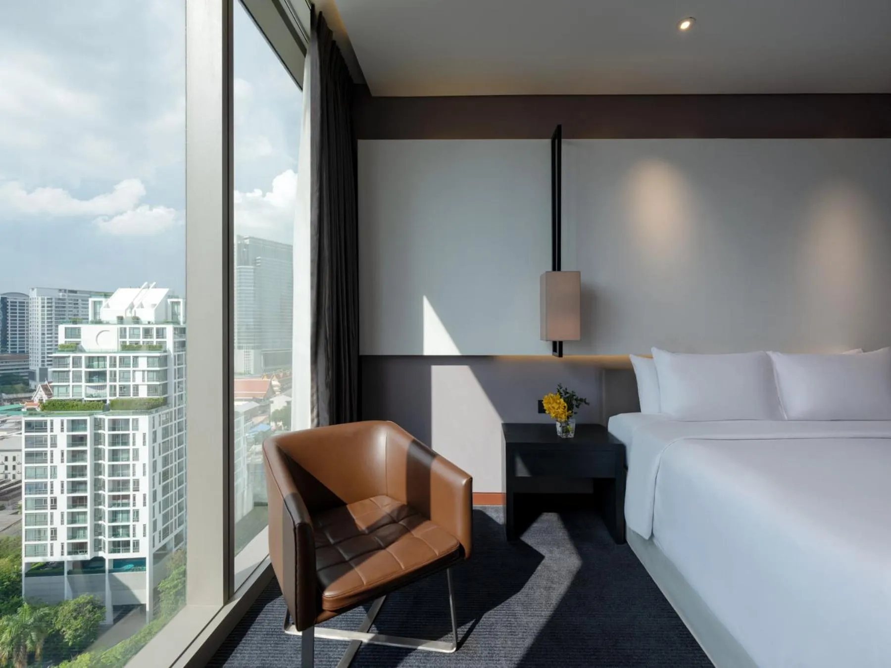 Bed in Amara Bangkok Hotel