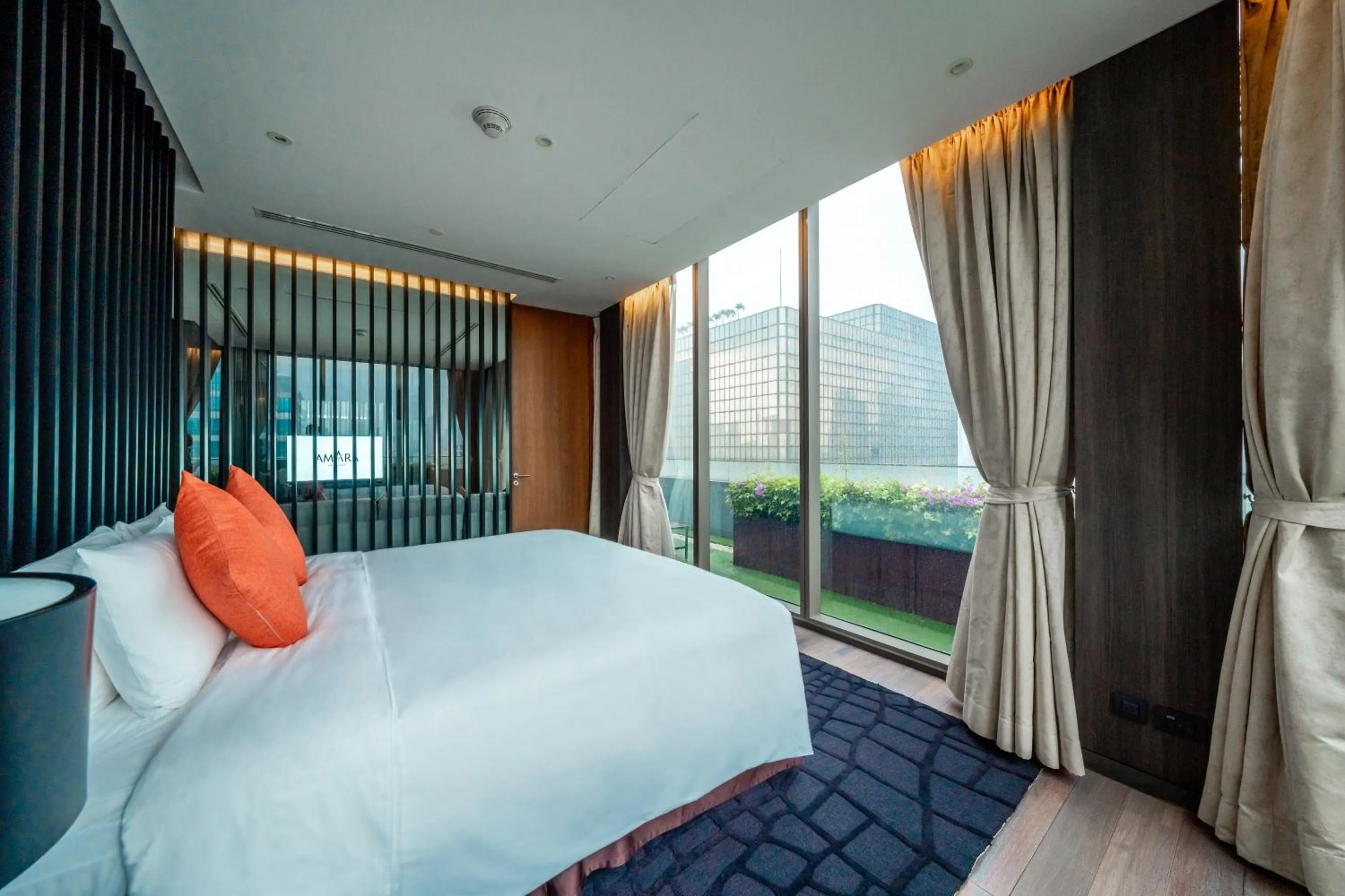 Bed in Amara Bangkok Hotel