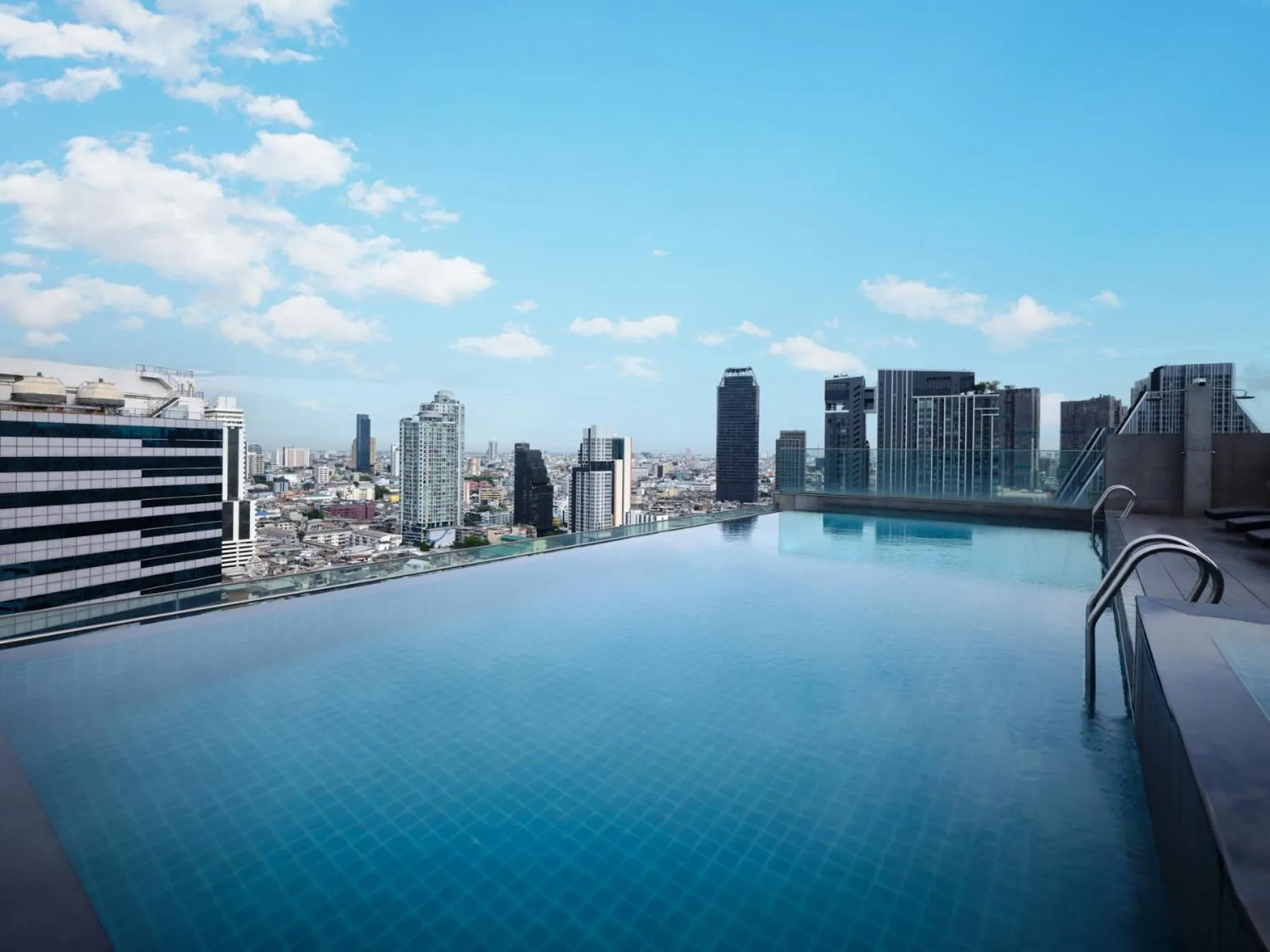 Pool view in Amara Bangkok Hotel