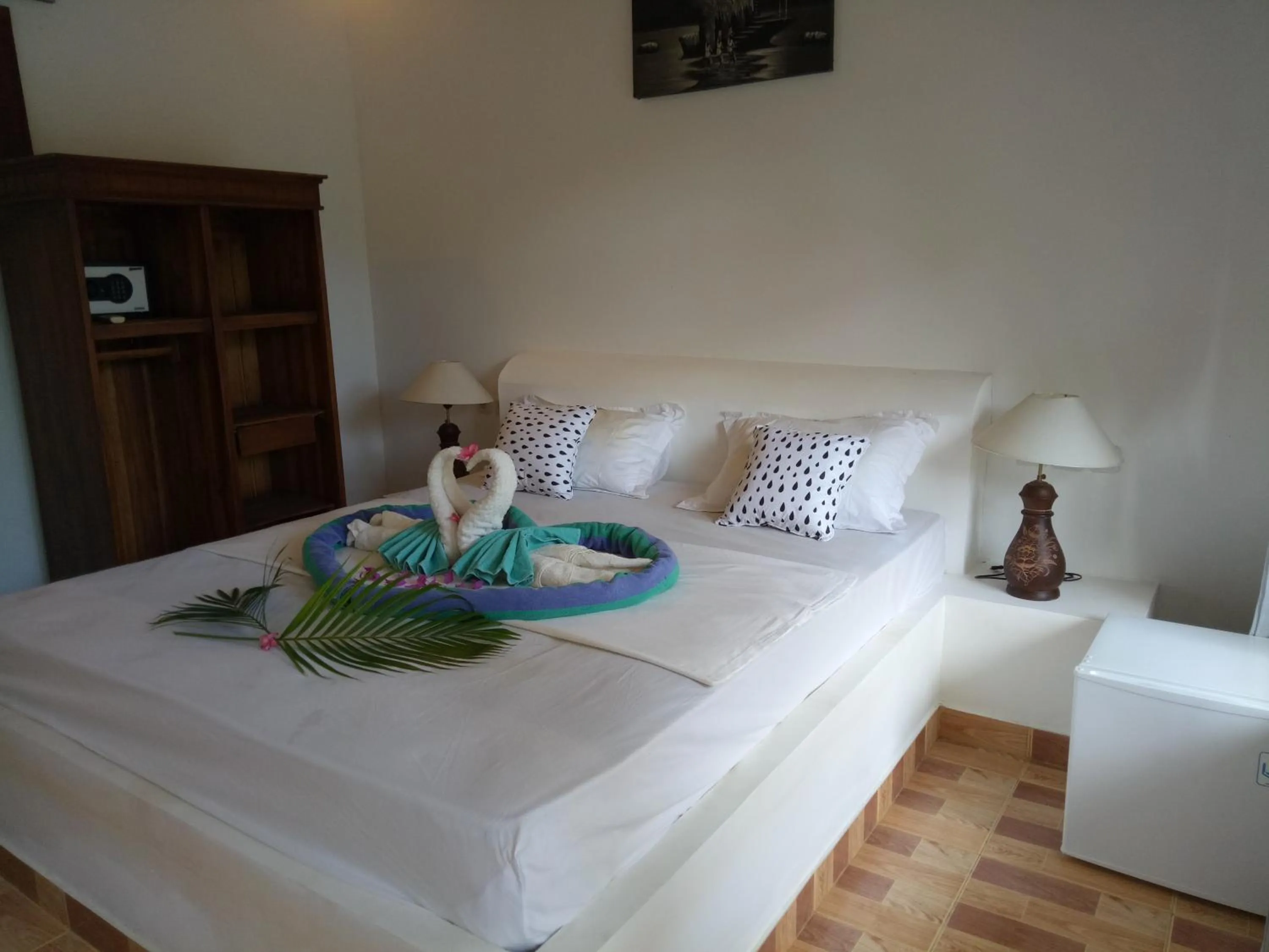 Bedroom in Palm Trees Villas