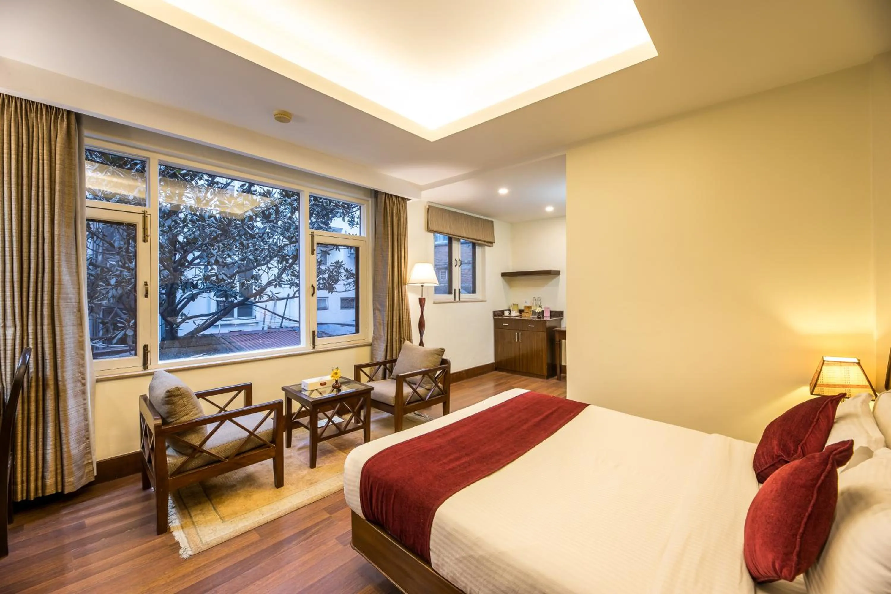 Bedroom, Bed in Hotel Marshyangdi