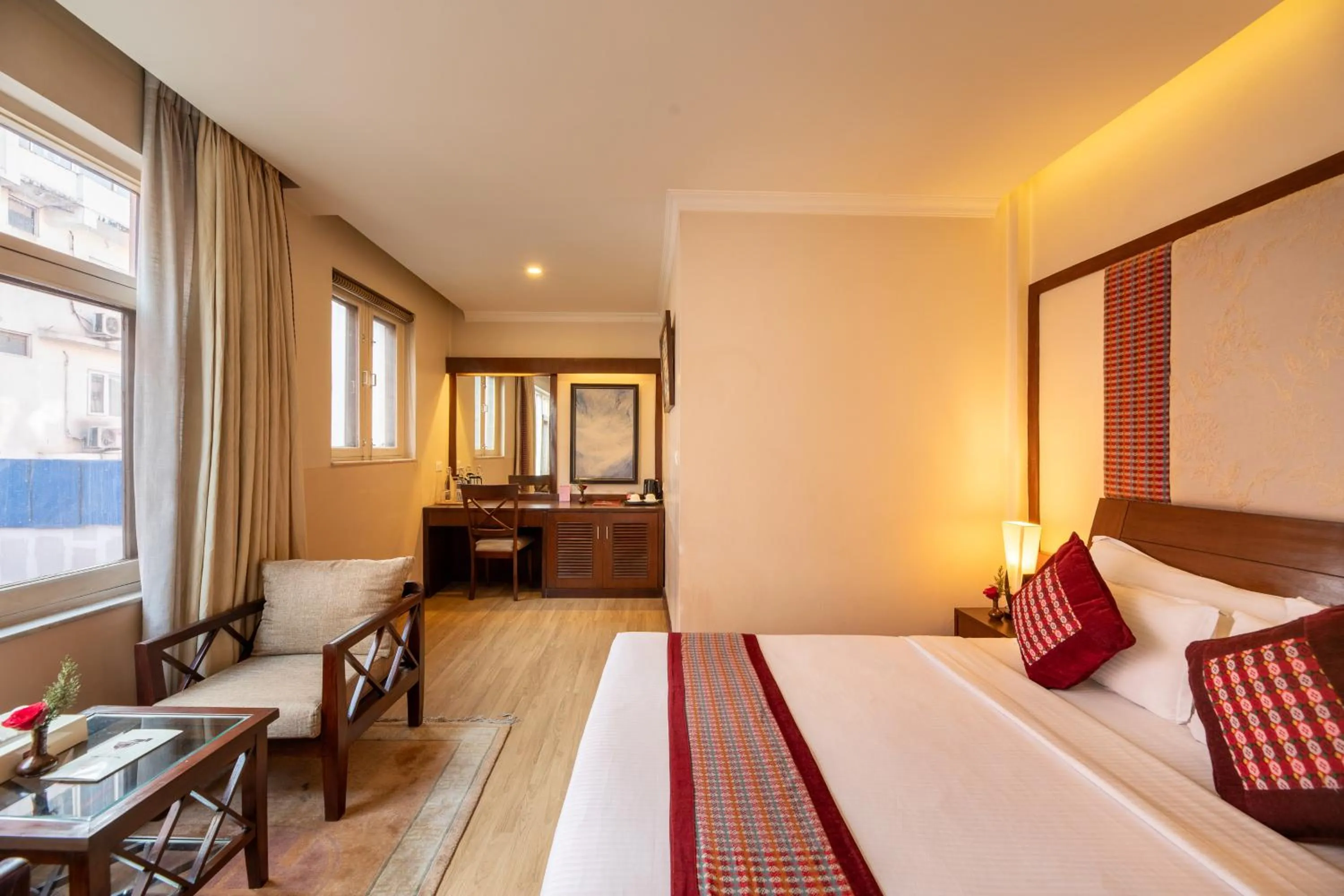 Bedroom, Bed in Hotel Marshyangdi