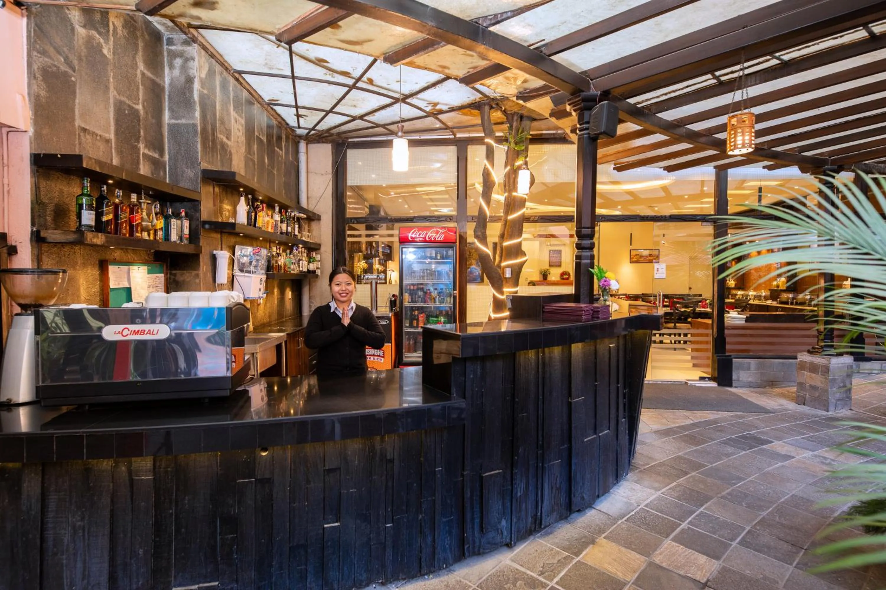 Lounge or bar in Hotel Marshyangdi