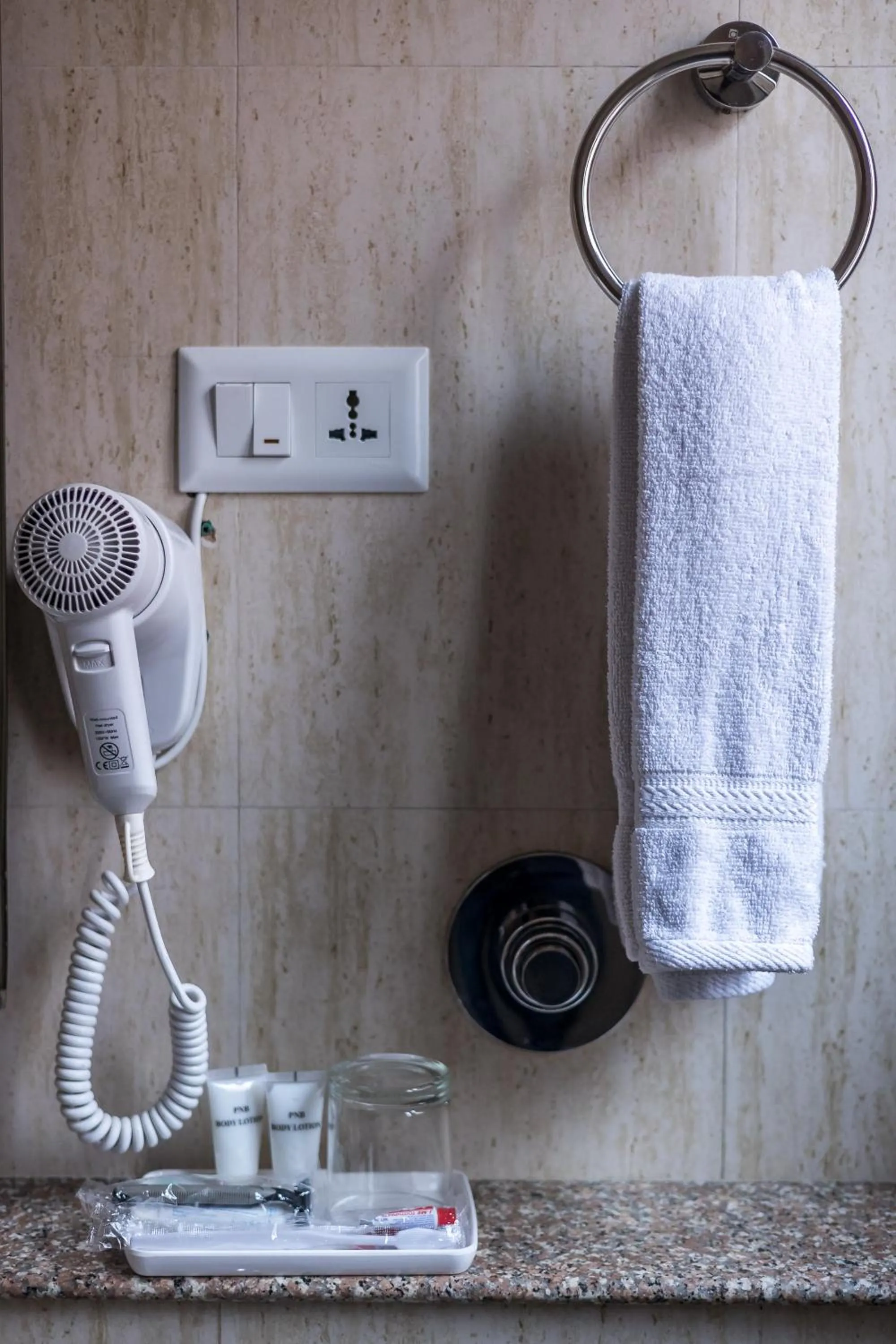 Bathroom in Hotel Marshyangdi