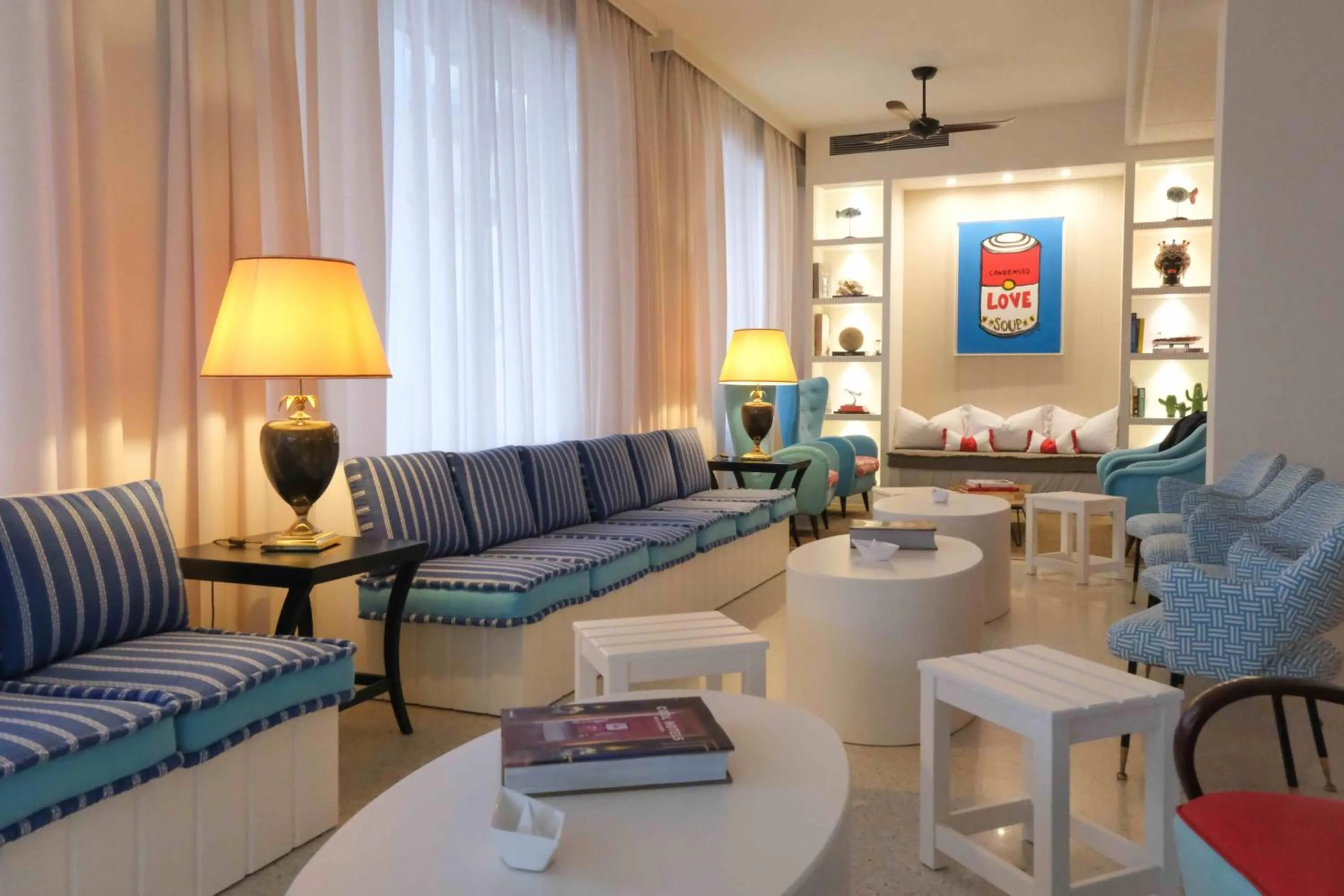 Living room in Hotel Majestic