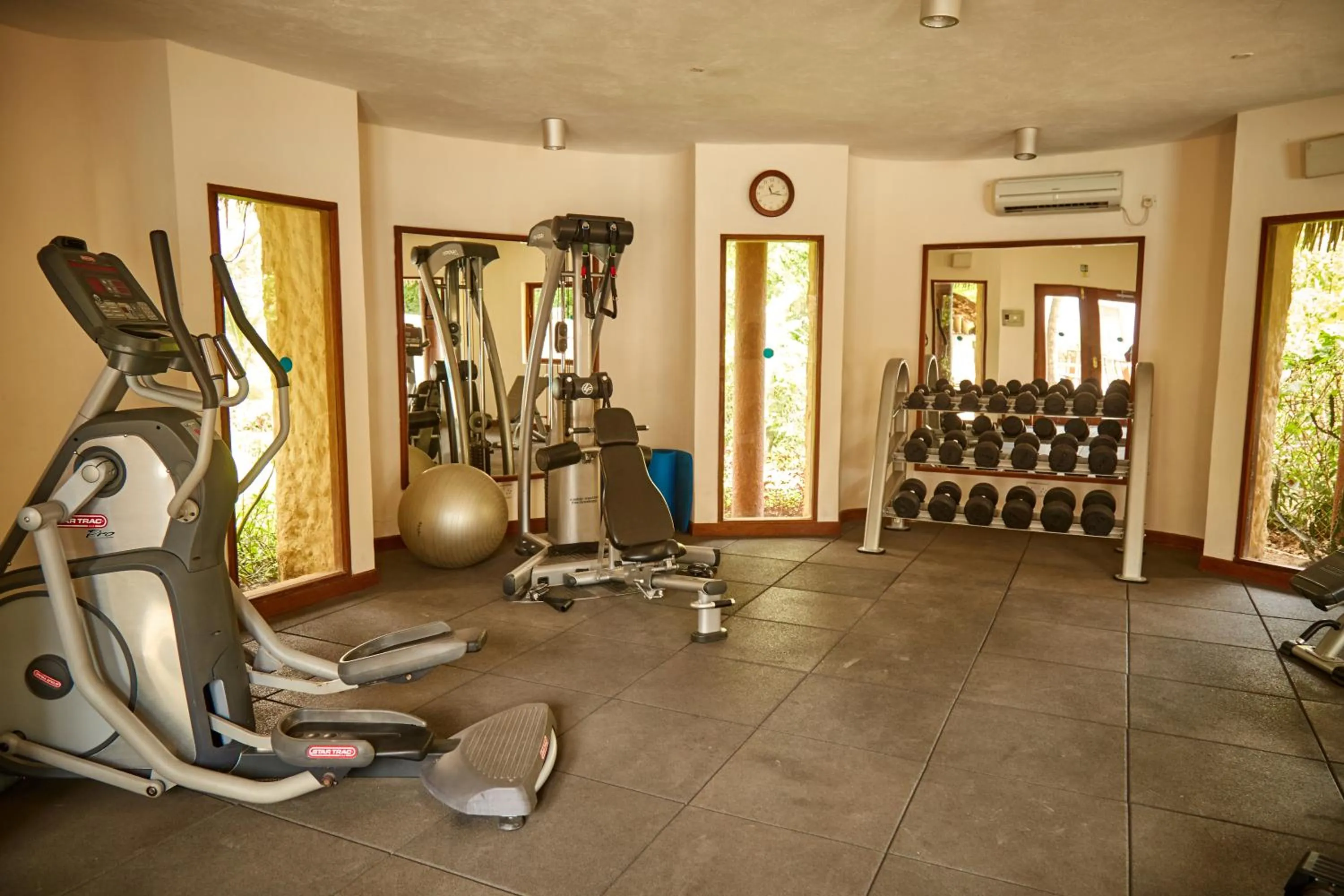 Fitness centre/facilities in Pinewood Beach Resort and Spa