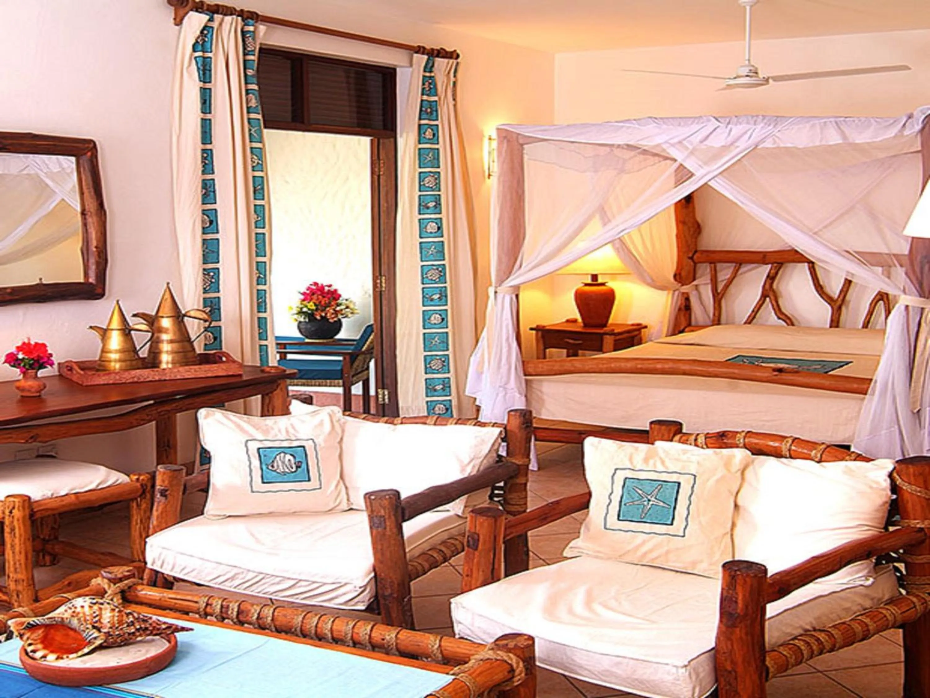 Bedroom in Pinewood Beach Resort and Spa