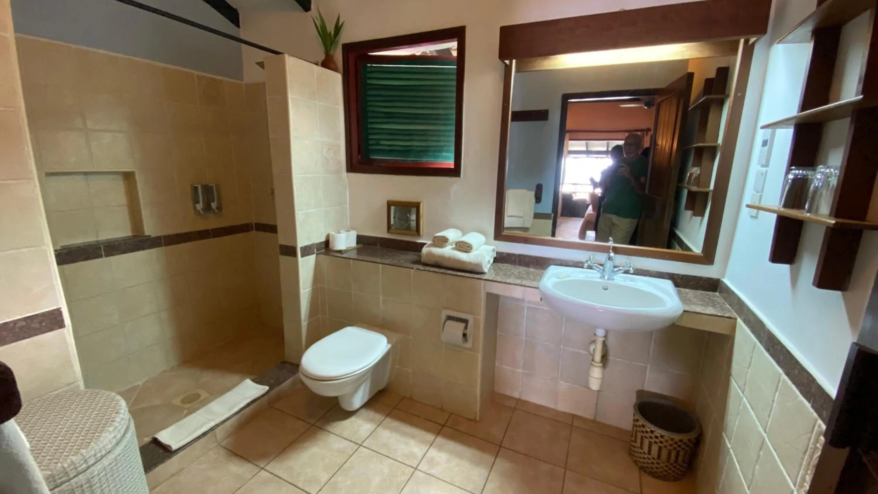 Bathroom in Pinewood Beach Resort and Spa