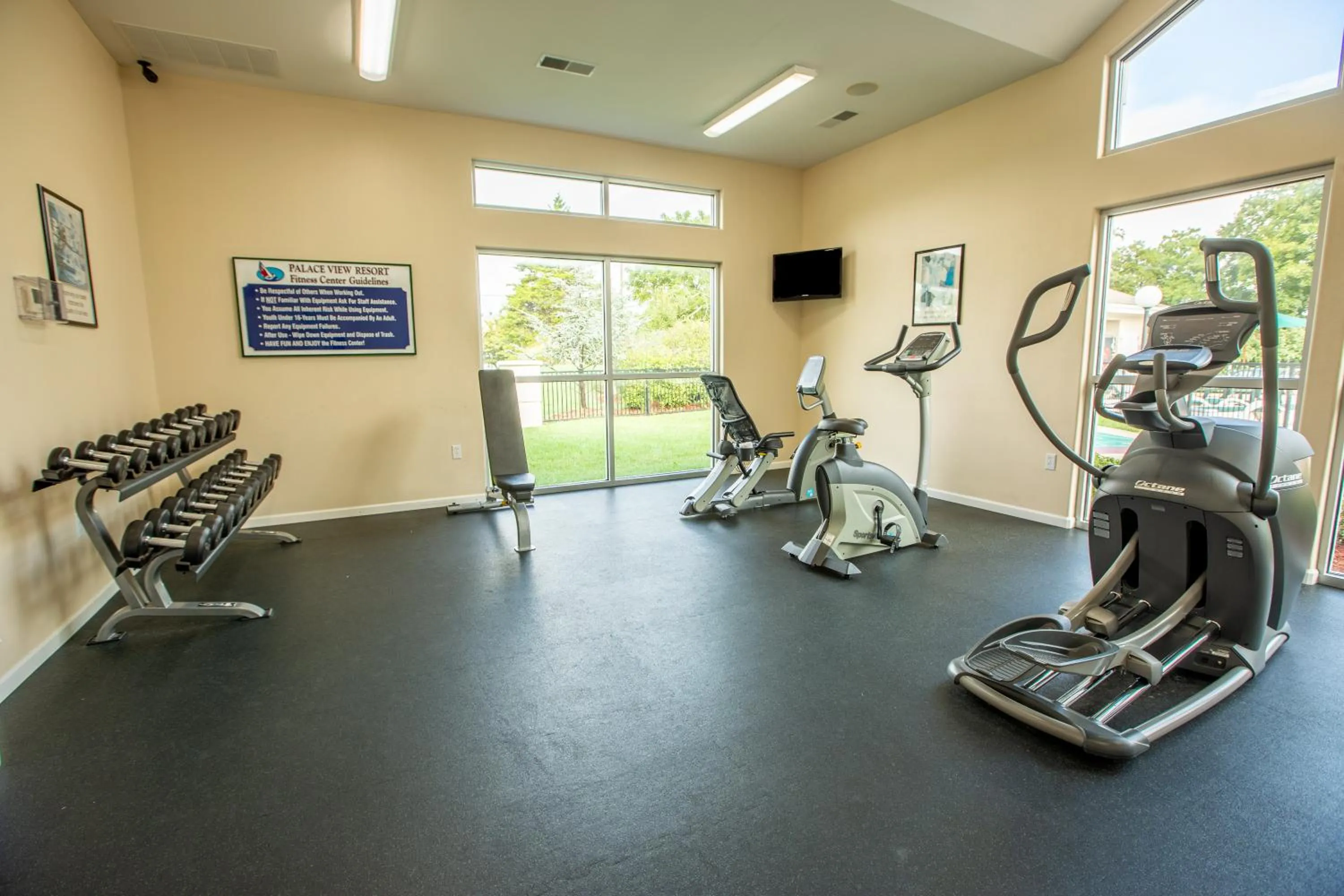 Fitness centre/facilities in Palace View Heights by Spinnaker