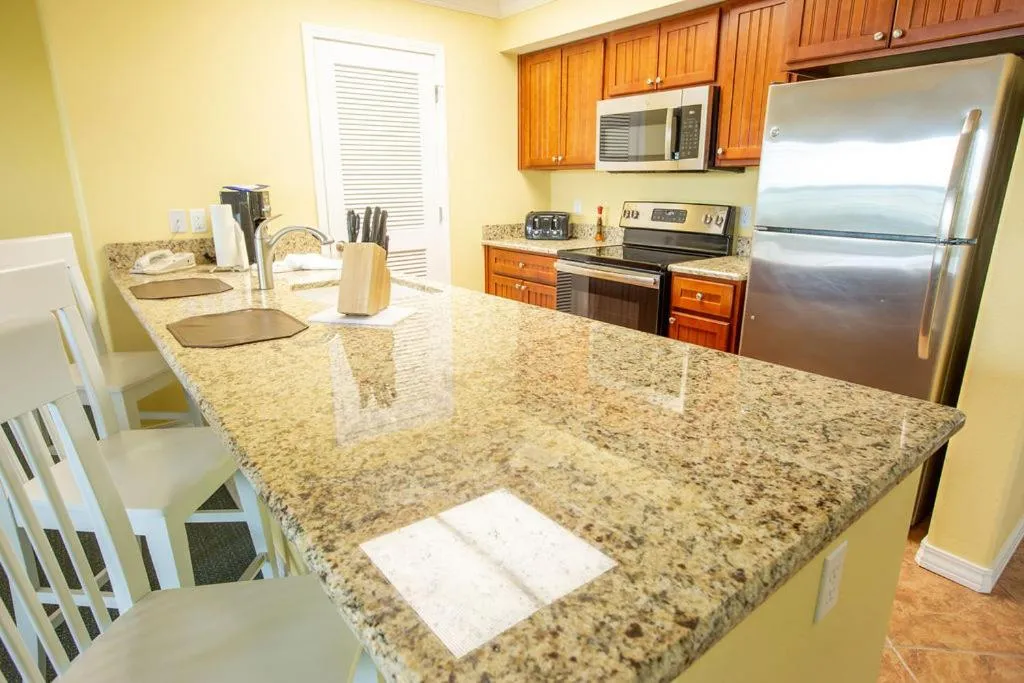 kitchen in Palace View Heights by Spinnaker