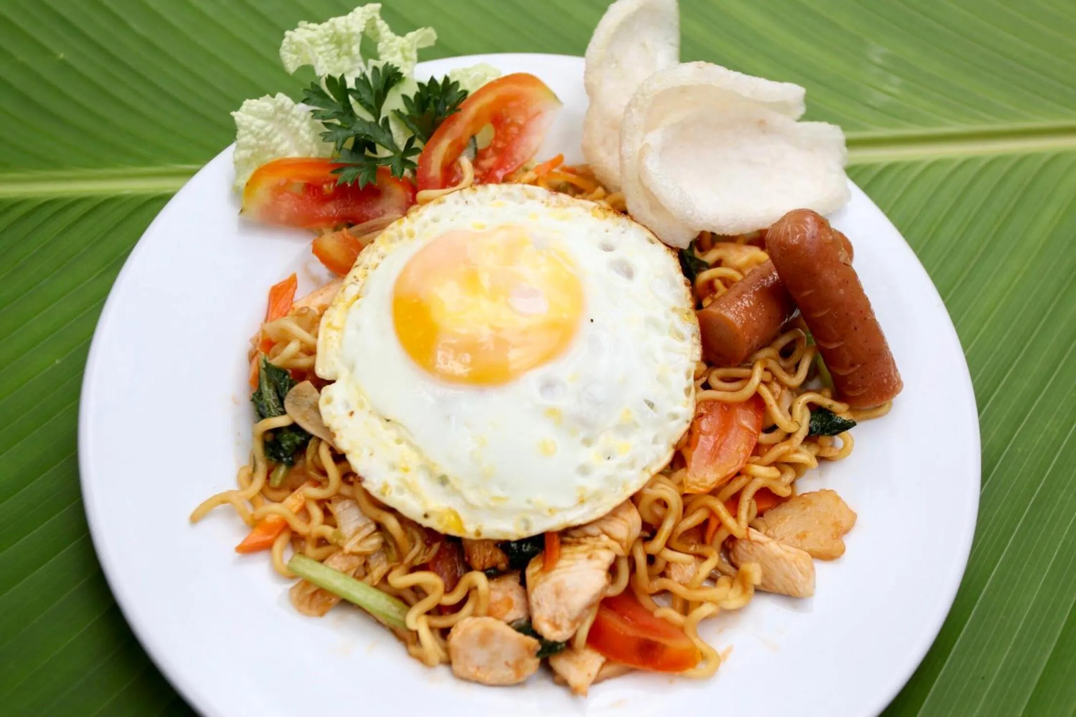 Breakfast in KUDESA Homestay by Pramana Villas