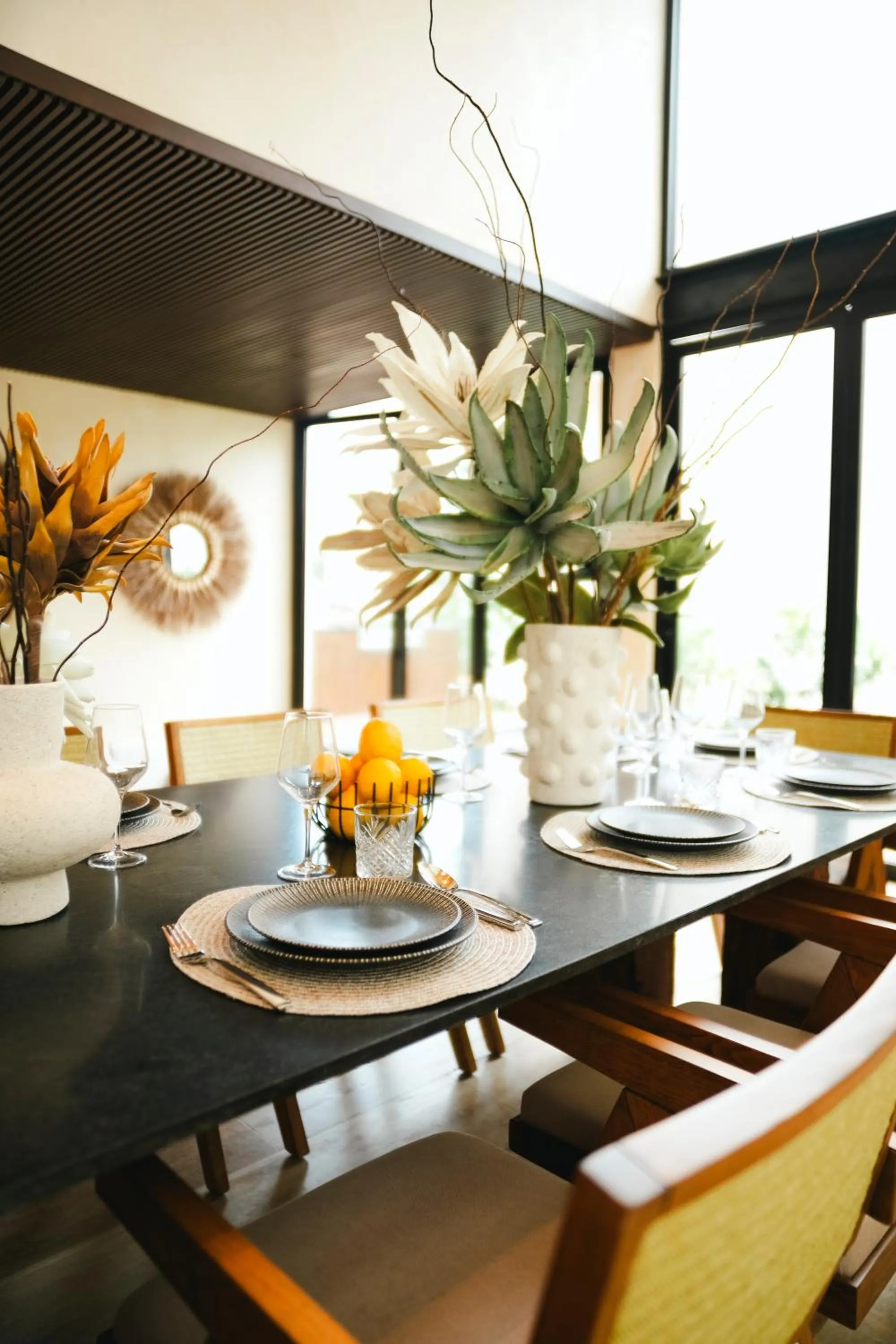 Dining area in Trobbu Boutique Collection Tulum - All inclusive