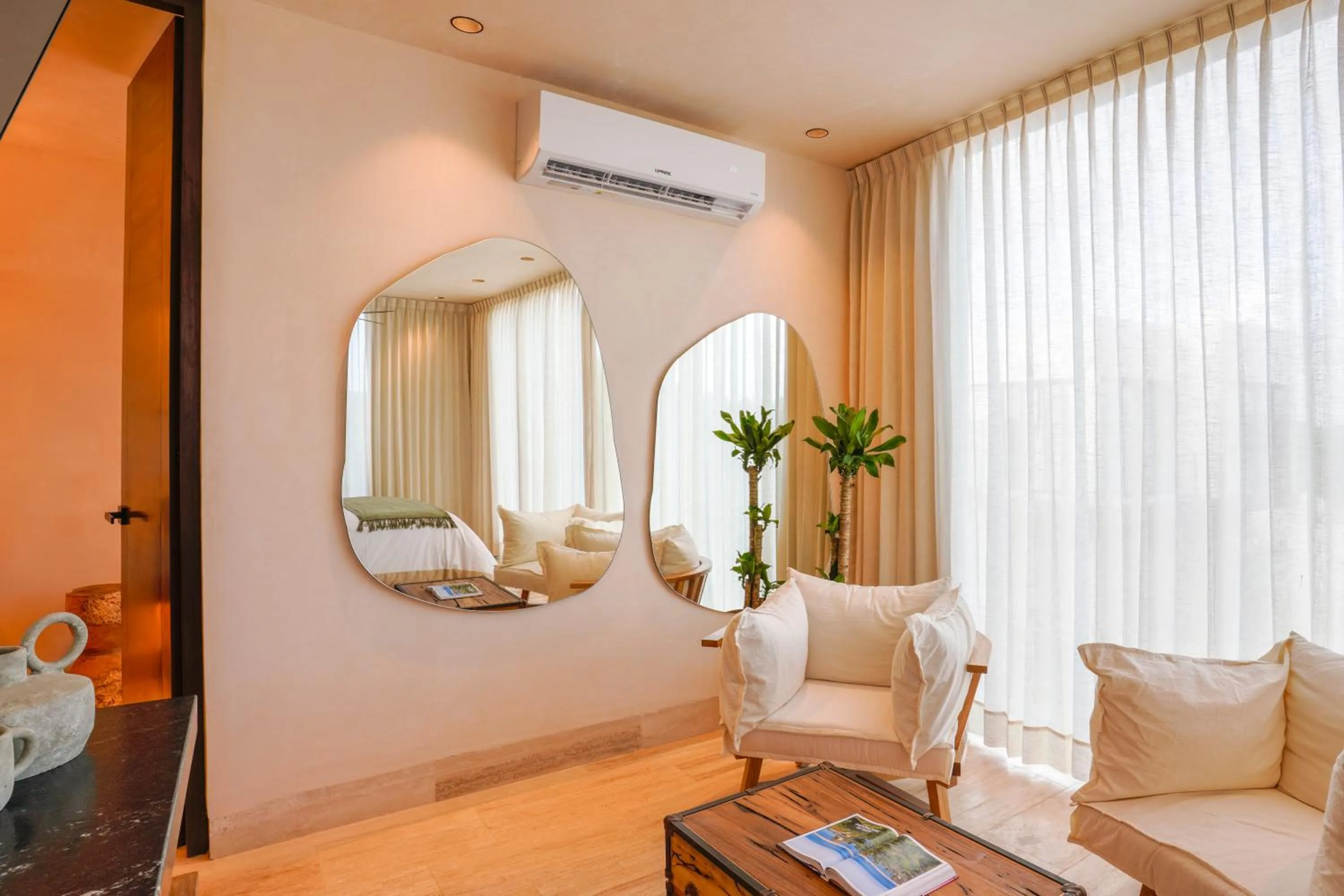 Living room in Trobbu Boutique Collection Tulum - All inclusive