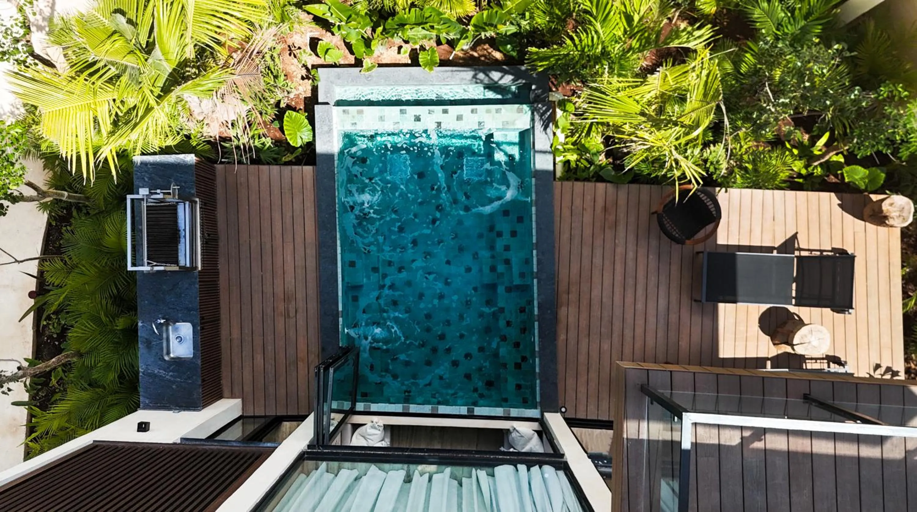 Pool view in Trobbu Boutique Collection Tulum - All inclusive