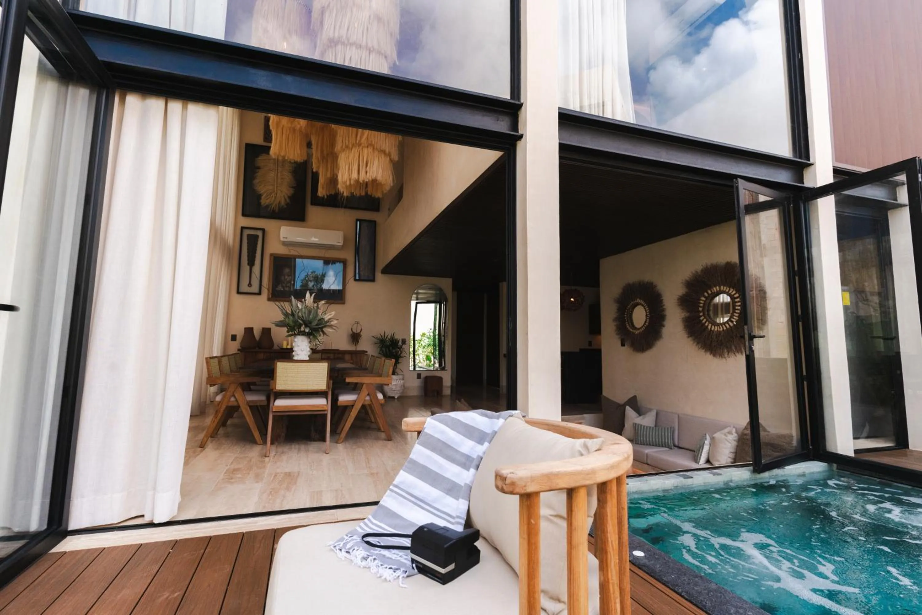 Photo of the whole room in Trobbu Boutique Collection Tulum - All inclusive