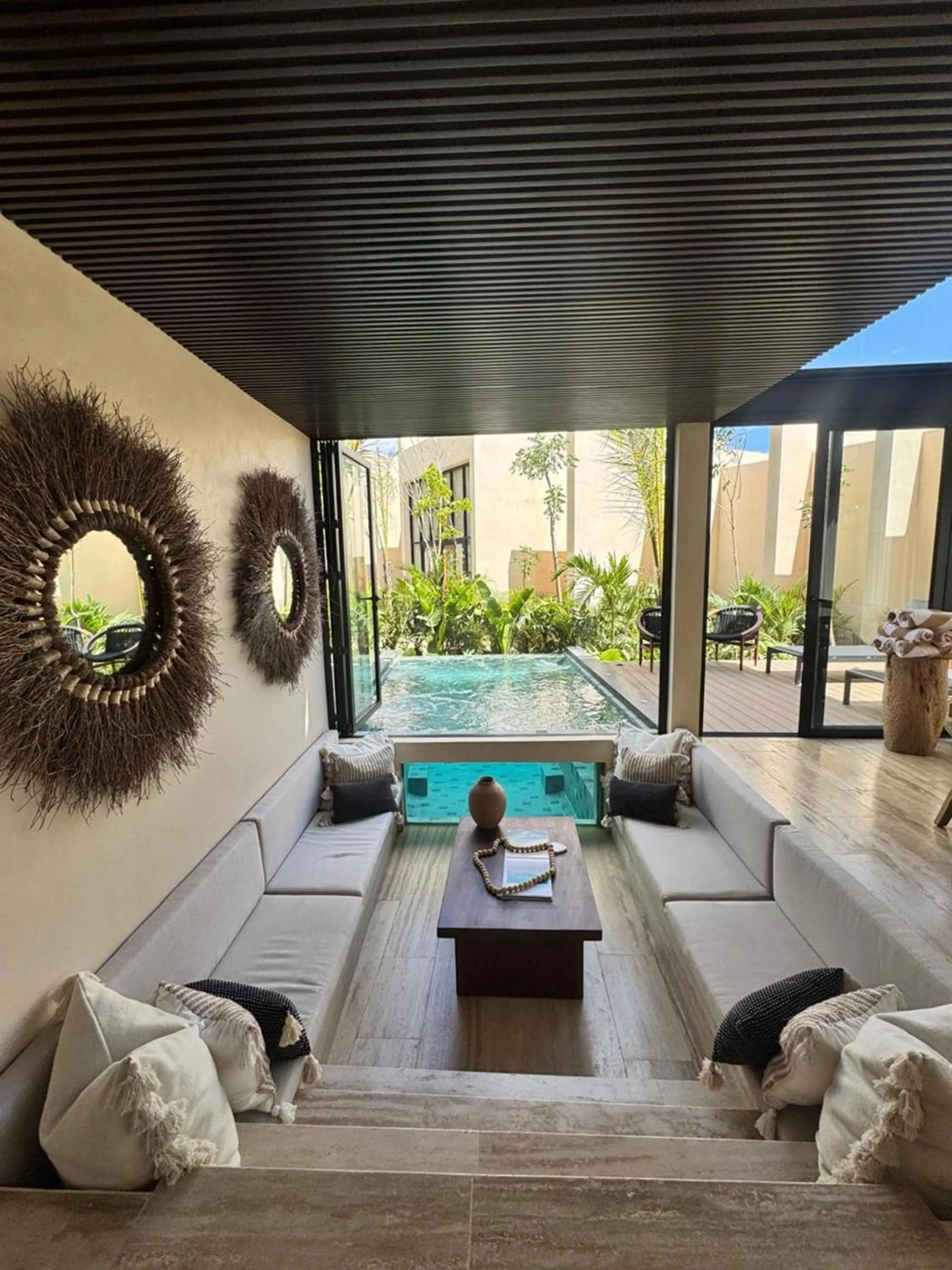 Living room in Trobbu Boutique Collection Tulum - All inclusive