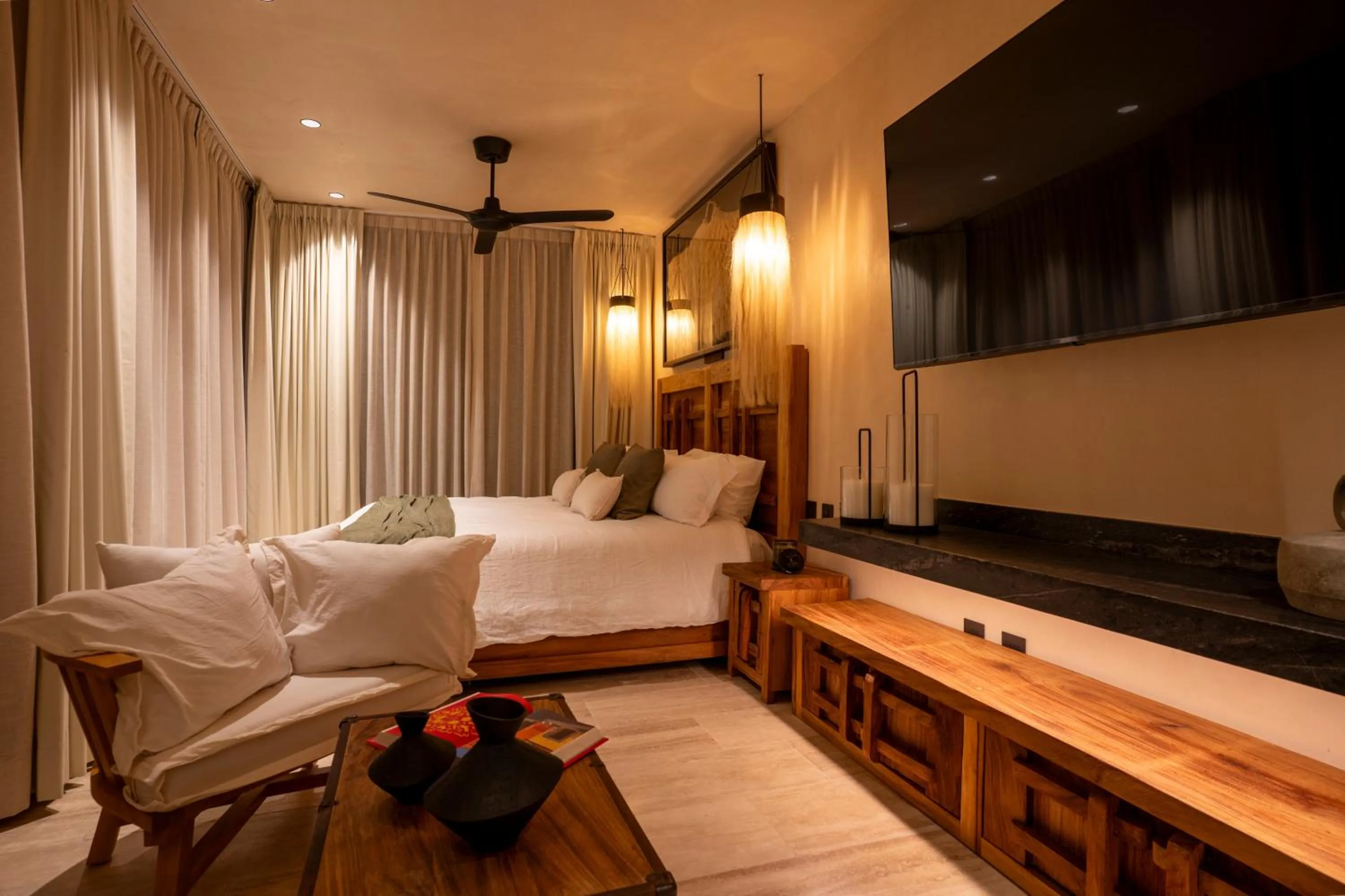 Bed in Trobbu Boutique Collection Tulum - All inclusive