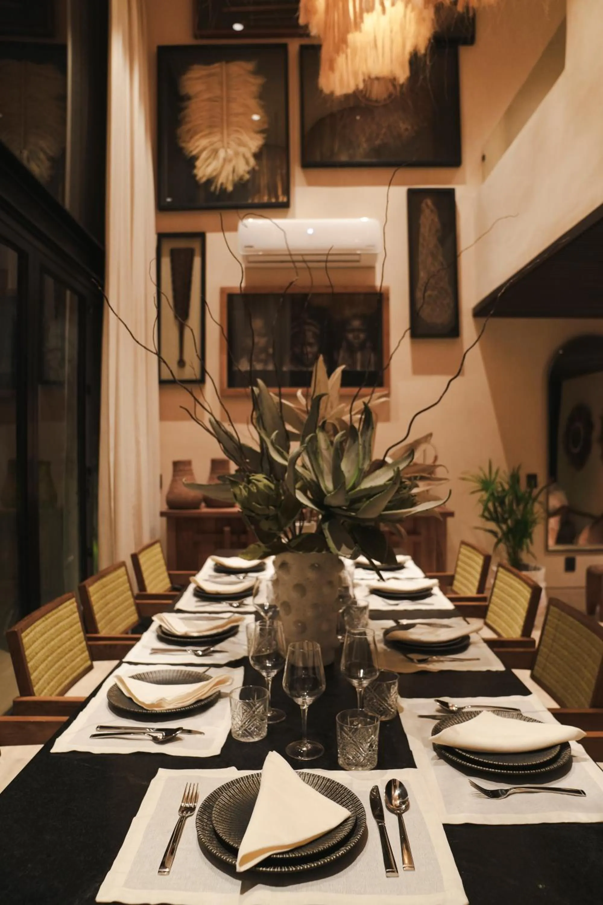 Dining area in Trobbu Boutique Collection Tulum - All inclusive