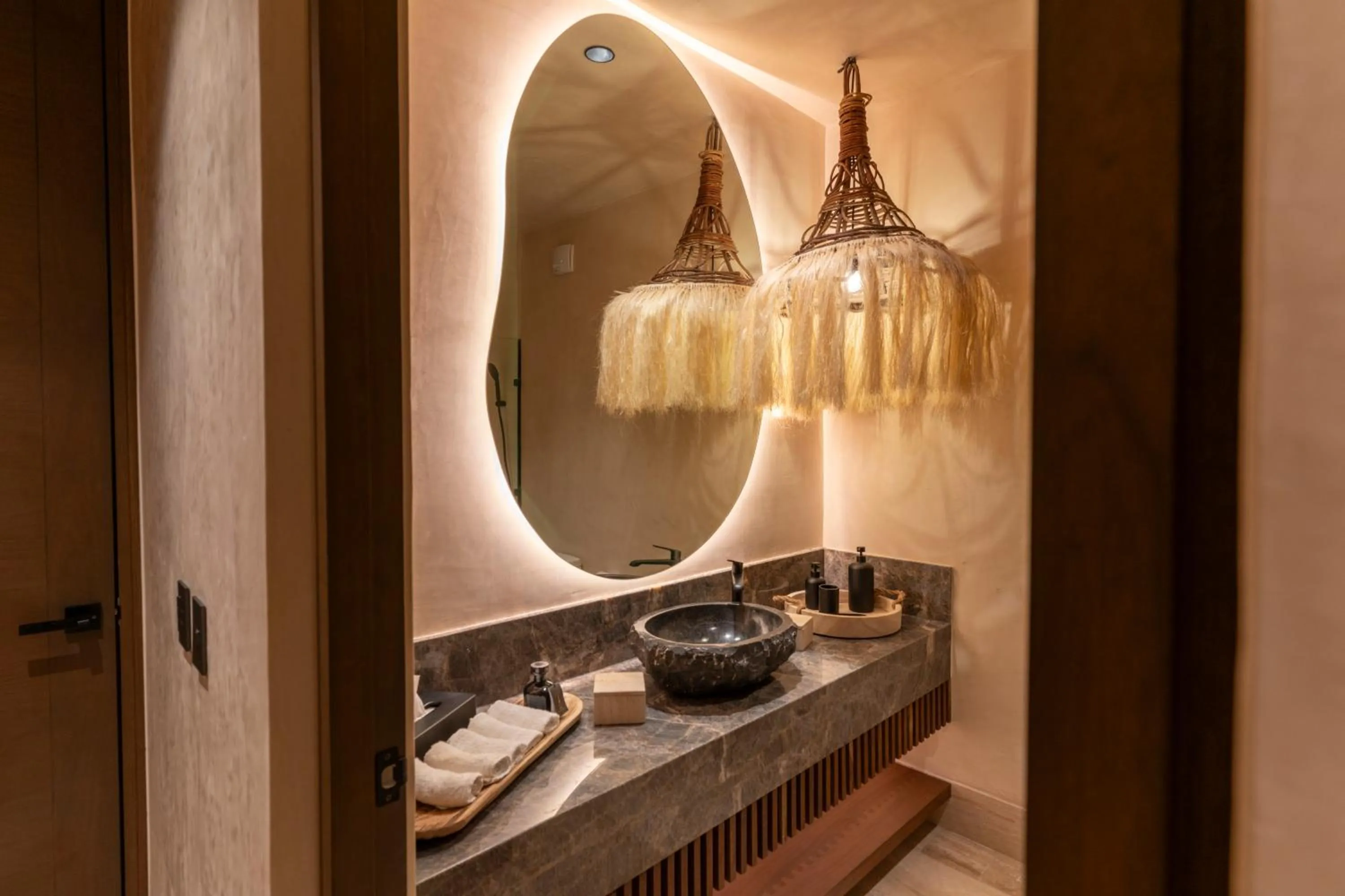 Bathroom in Trobbu Boutique Collection Tulum - All inclusive