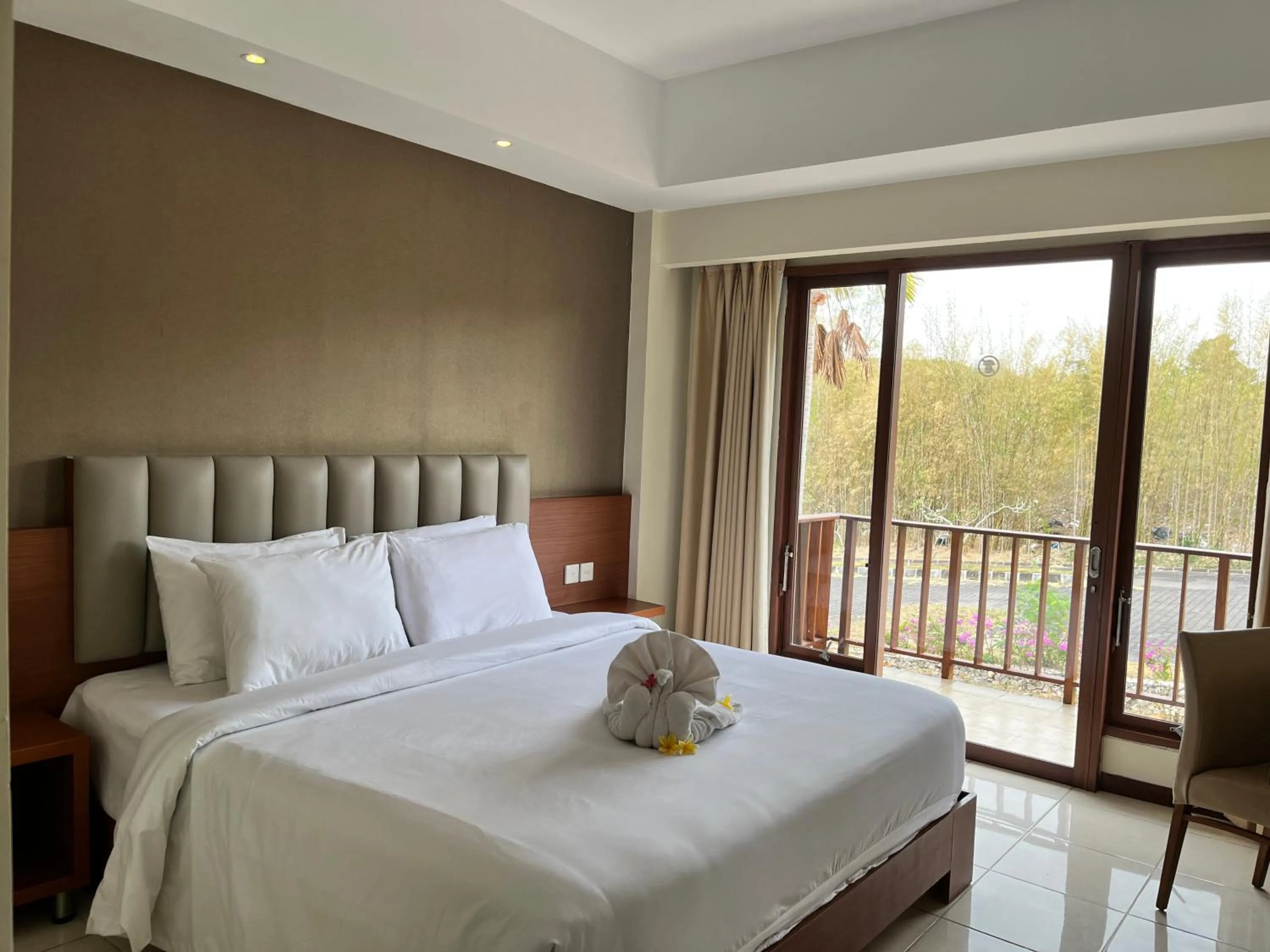 Bed in New Kuta Hotel by LORIN