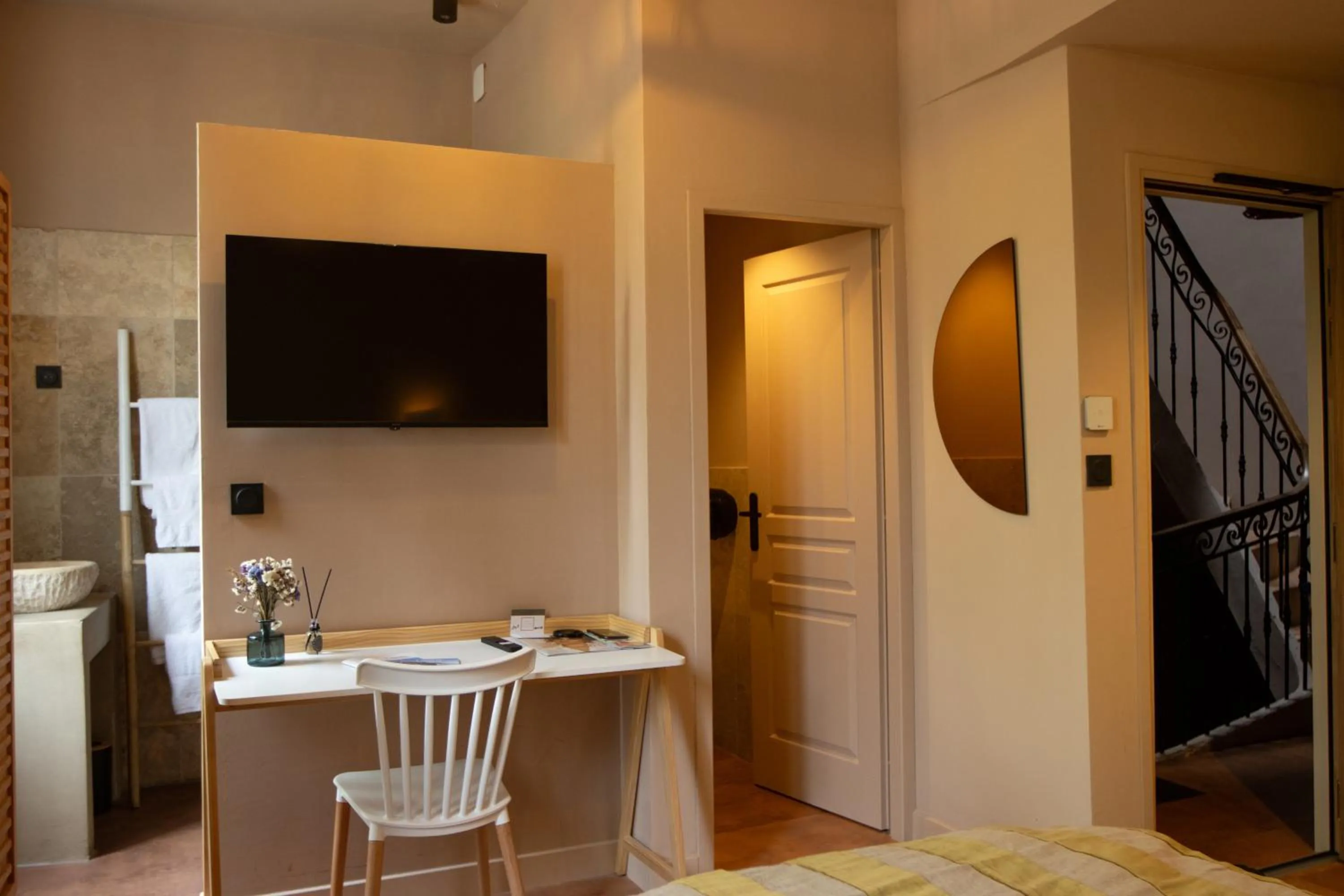 Bed in LE CLOS DES ARÔMES