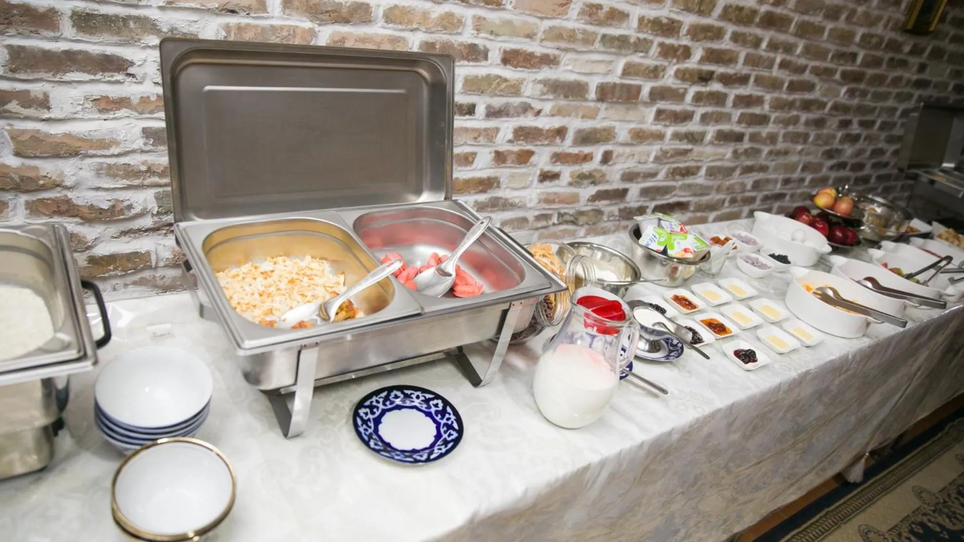 Buffet breakfast in URGANCH Hotel