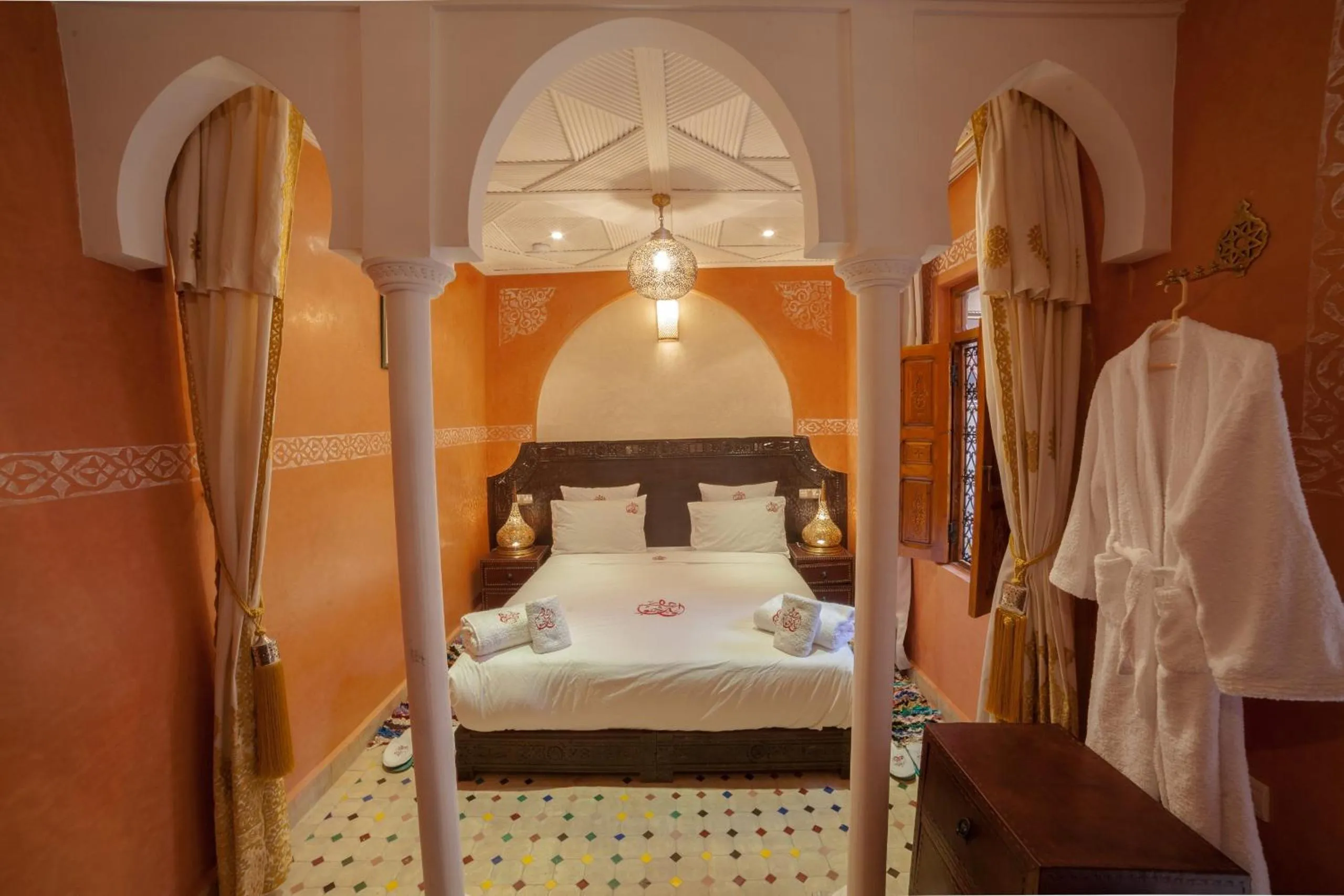 Bedroom in Riad Ikalimo 1