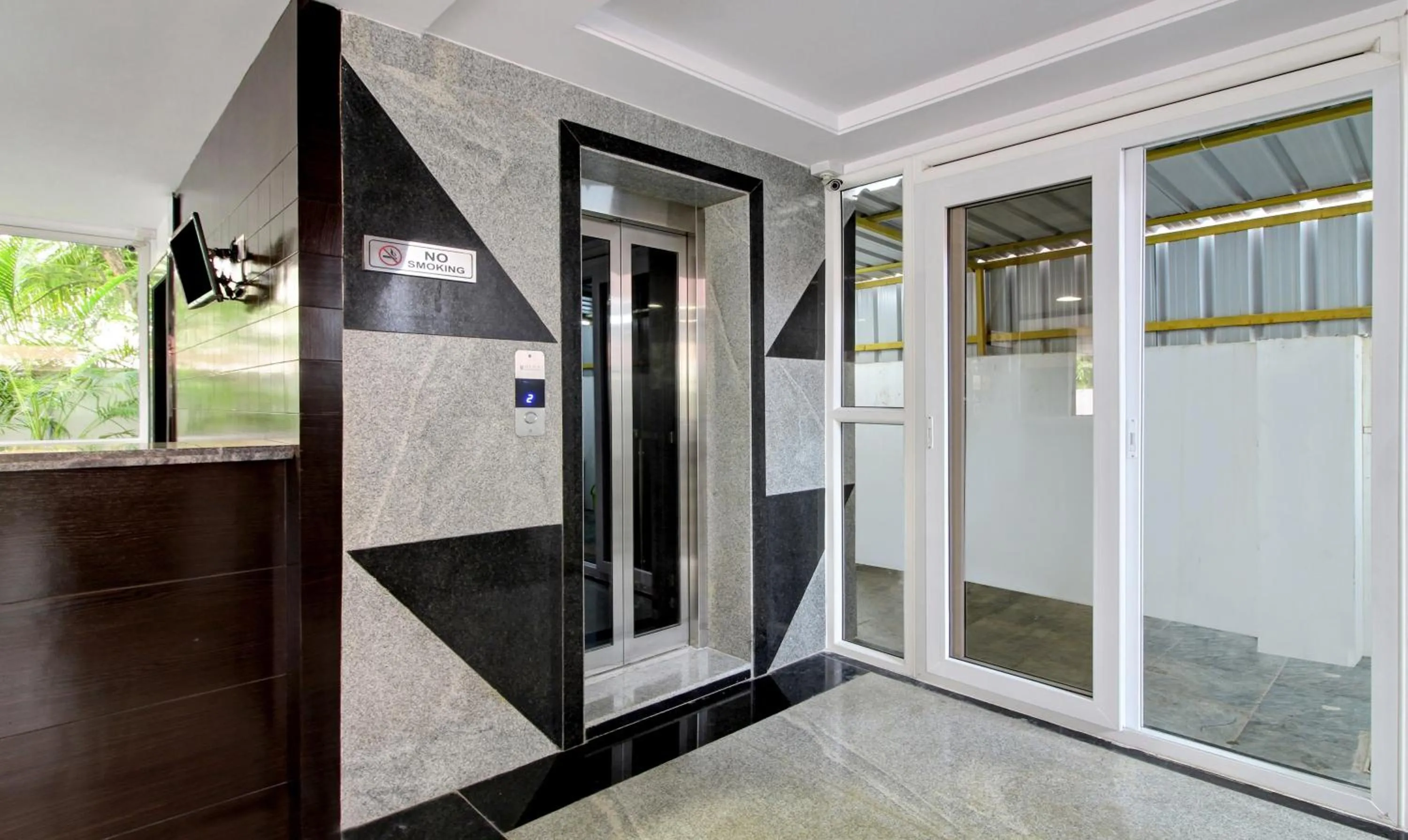 elevator in Treebo Excella