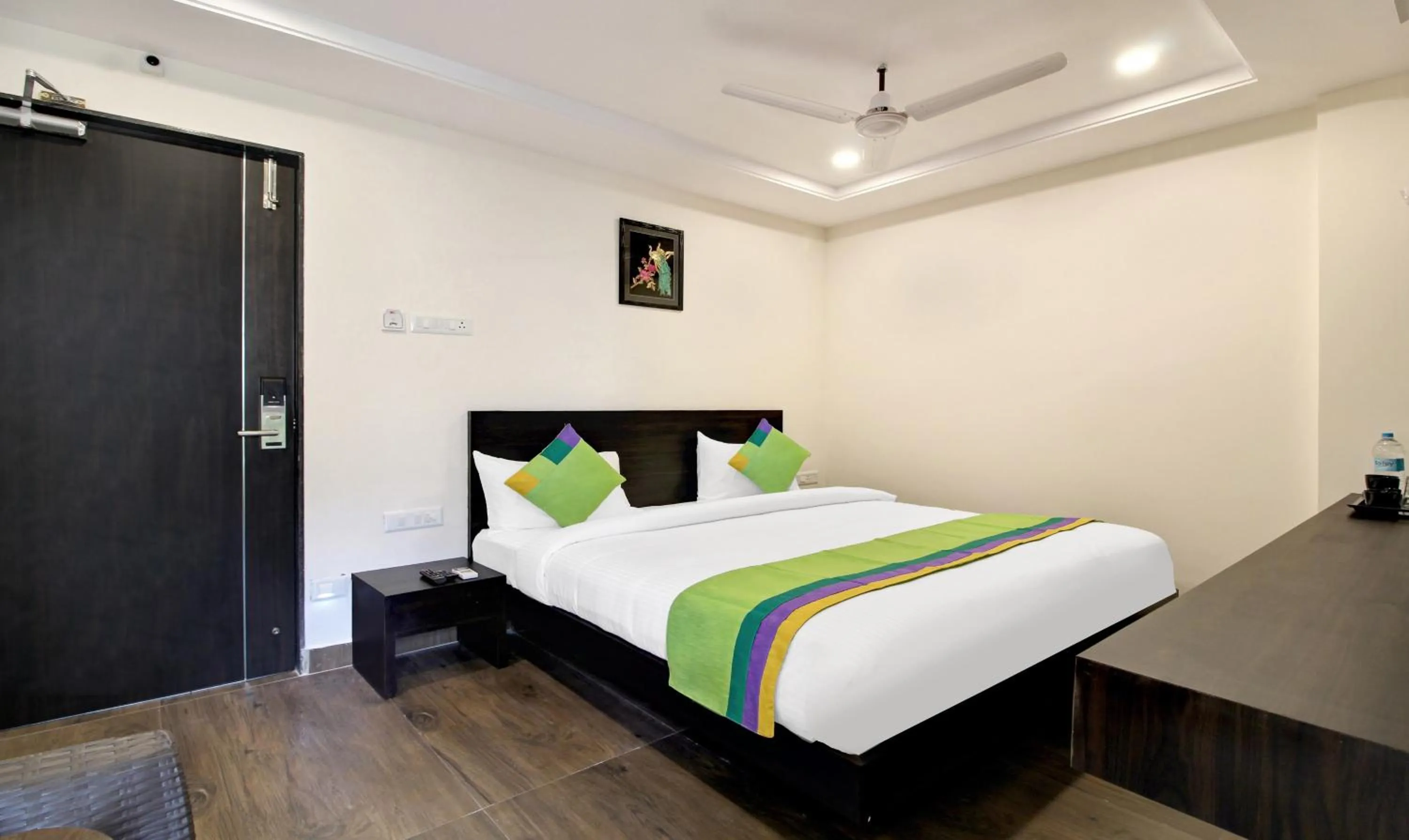 Bedroom, Bed in Treebo Excella