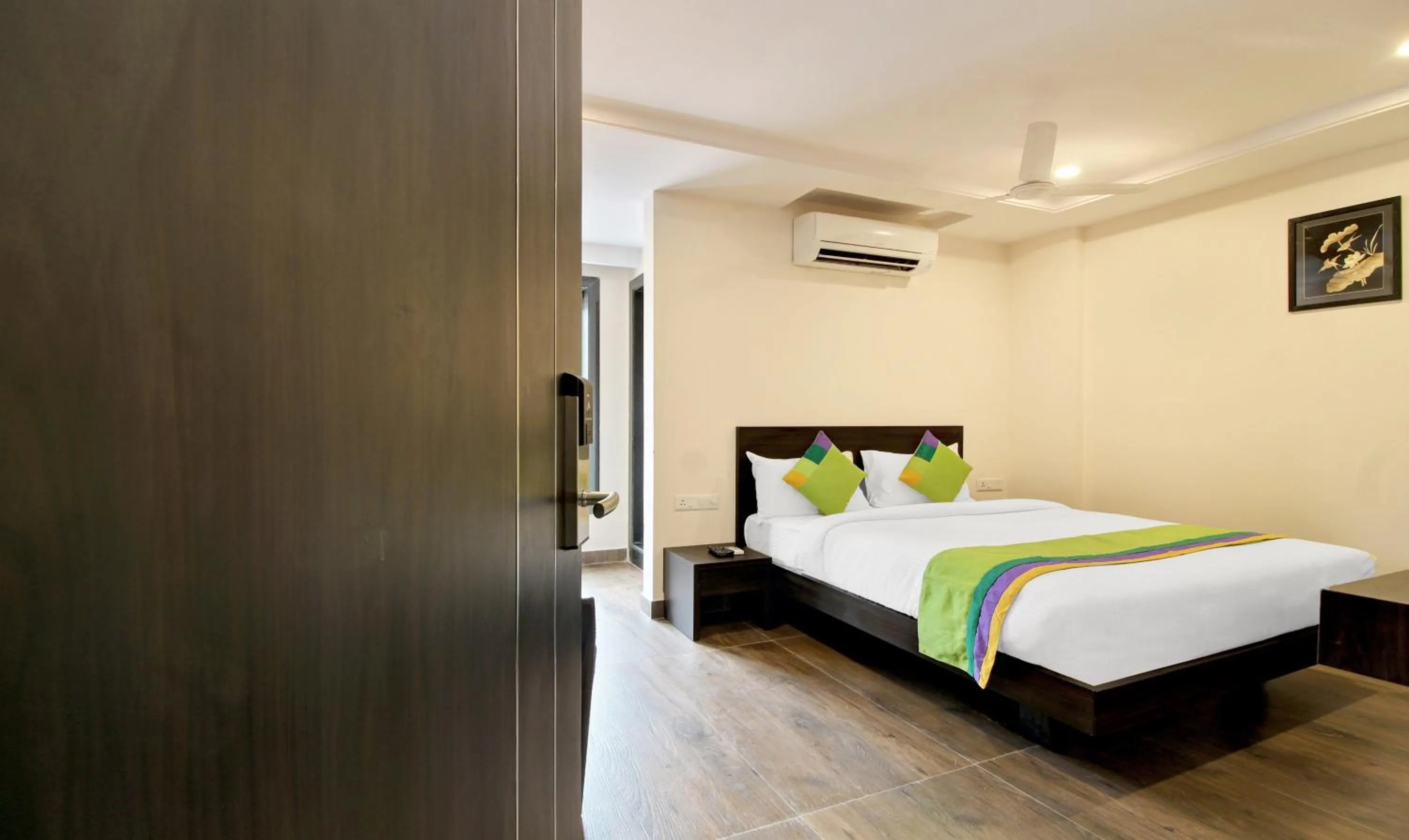 Bedroom, Bed in Treebo Excella